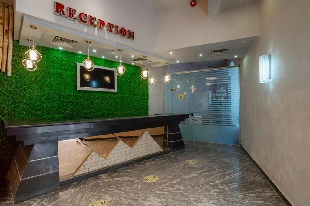 Lobby or reception in Sphinx Aqua Park Beach Resort