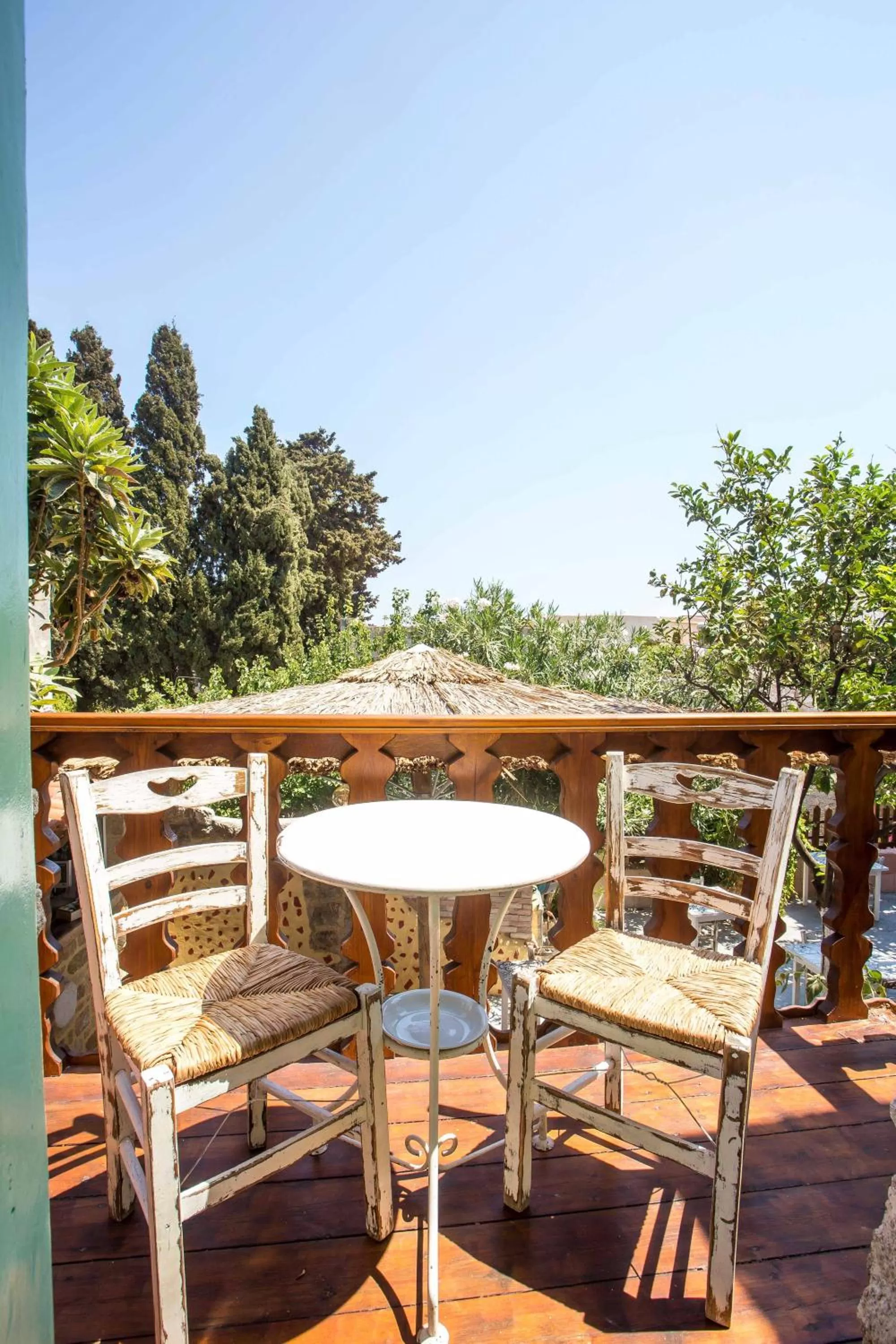 Patio in Attiki Hotel