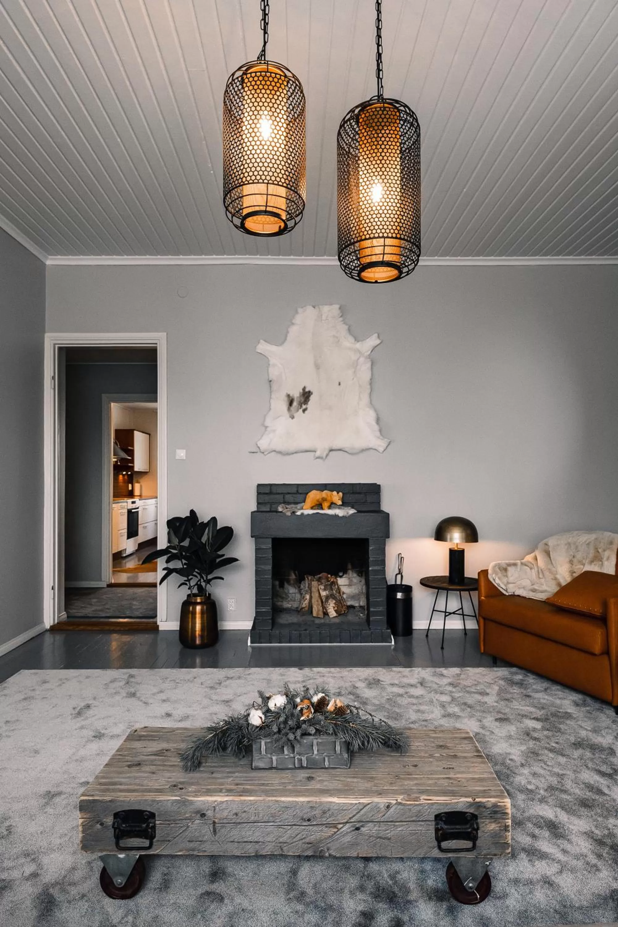 Living room in Apukka Resort