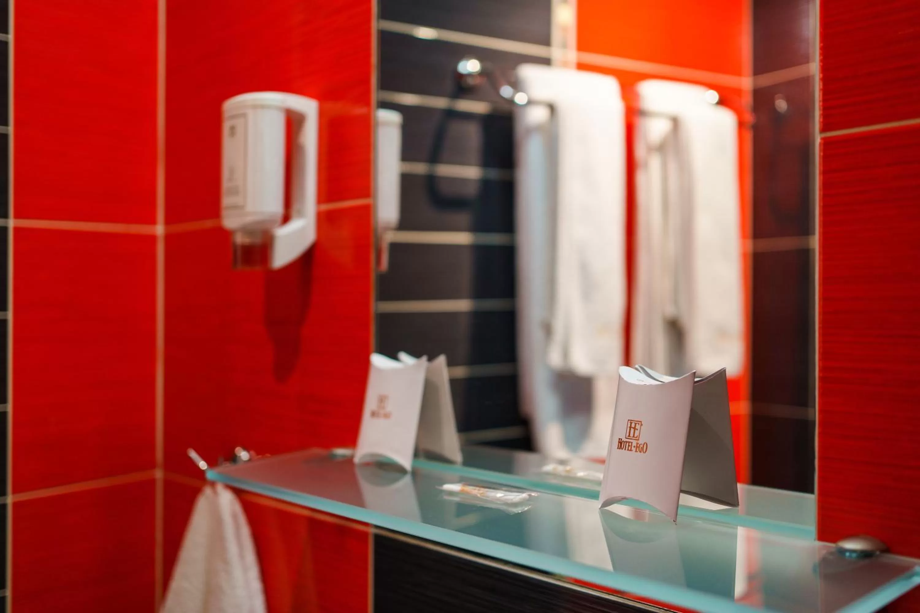 Bathroom in Hotel Ego - Free Parking - Top Central Location