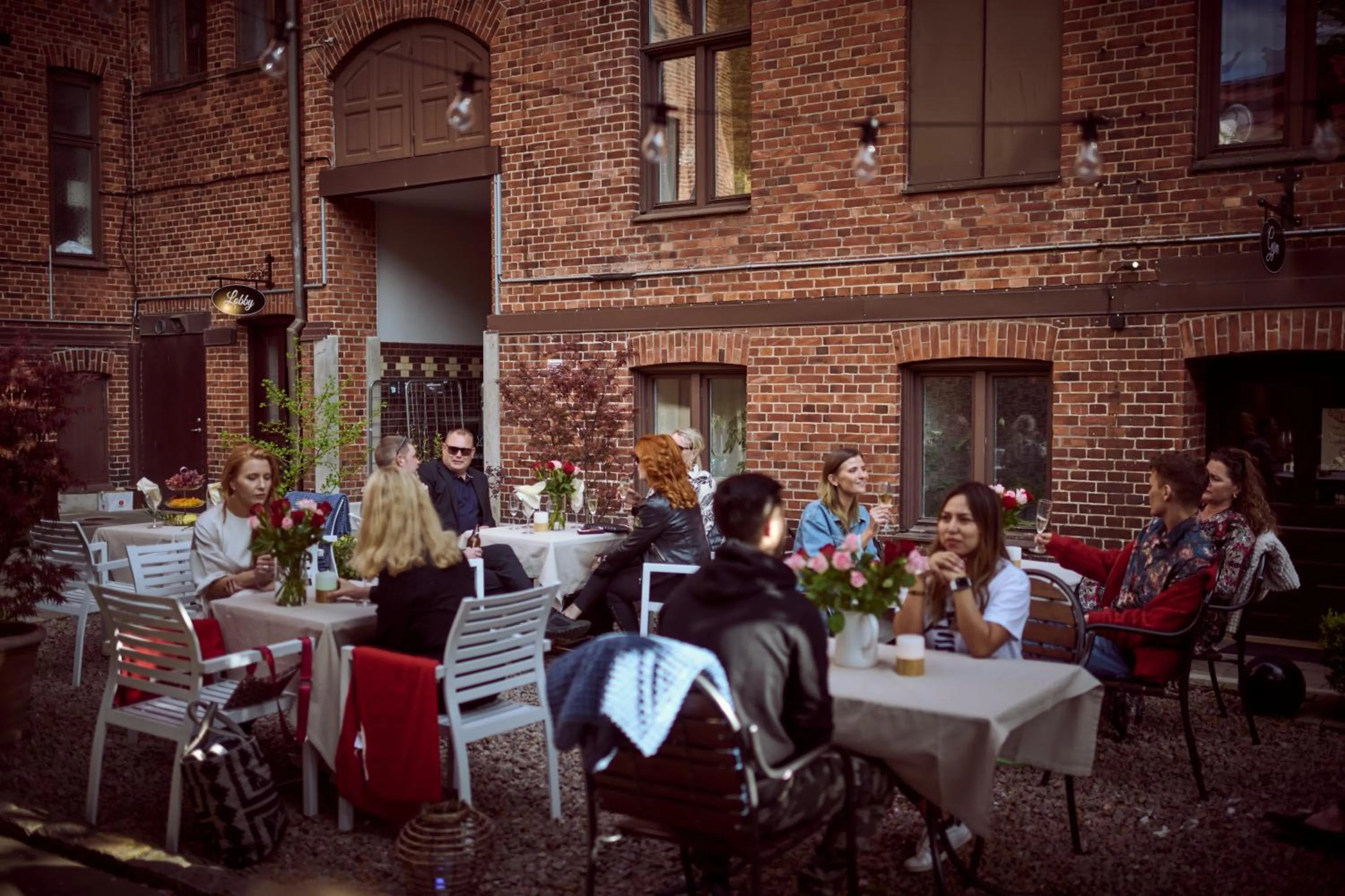 Garden in Hotel Continental Relax & Spa