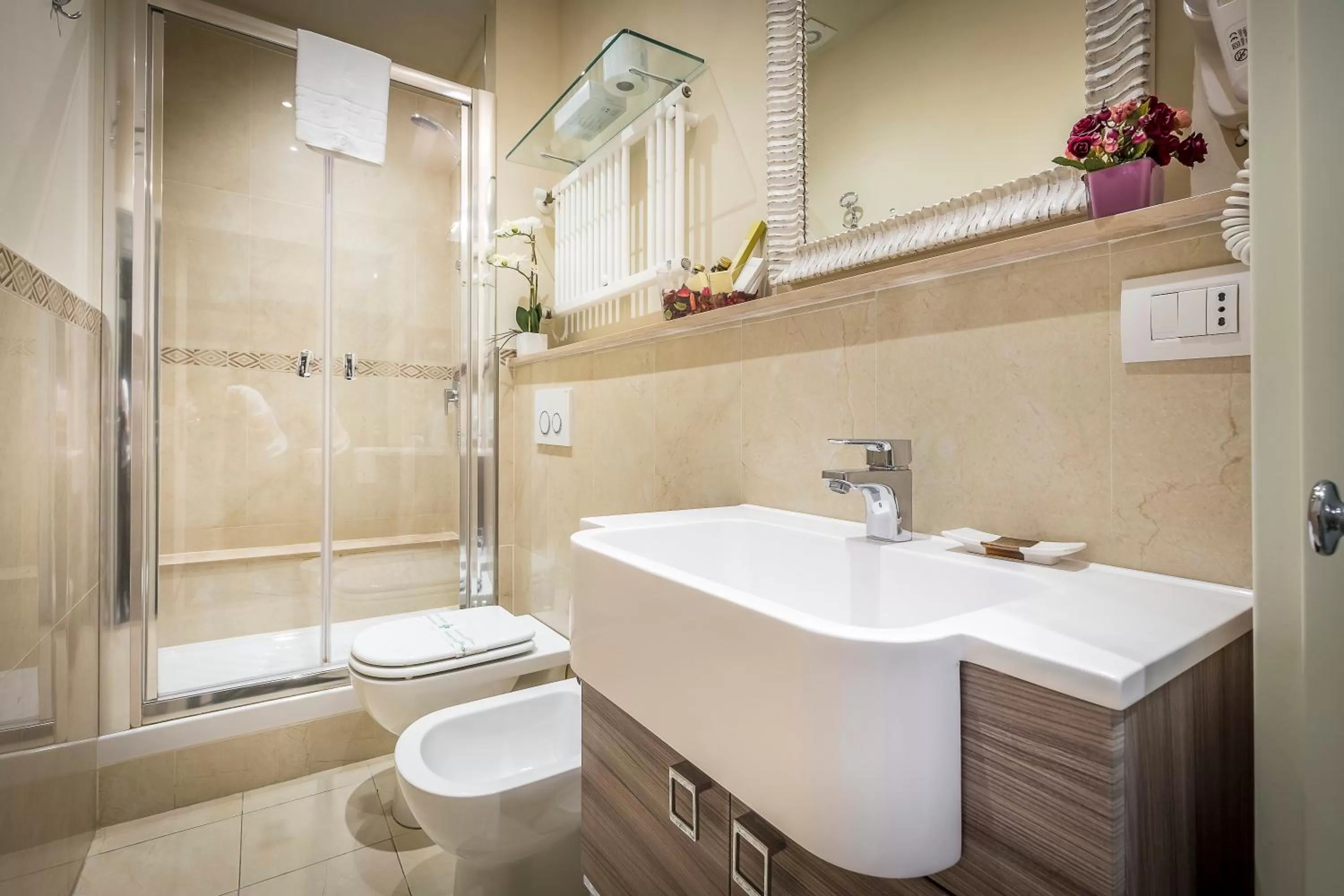 Bathroom in B&B La Terrazza Sul Duomo