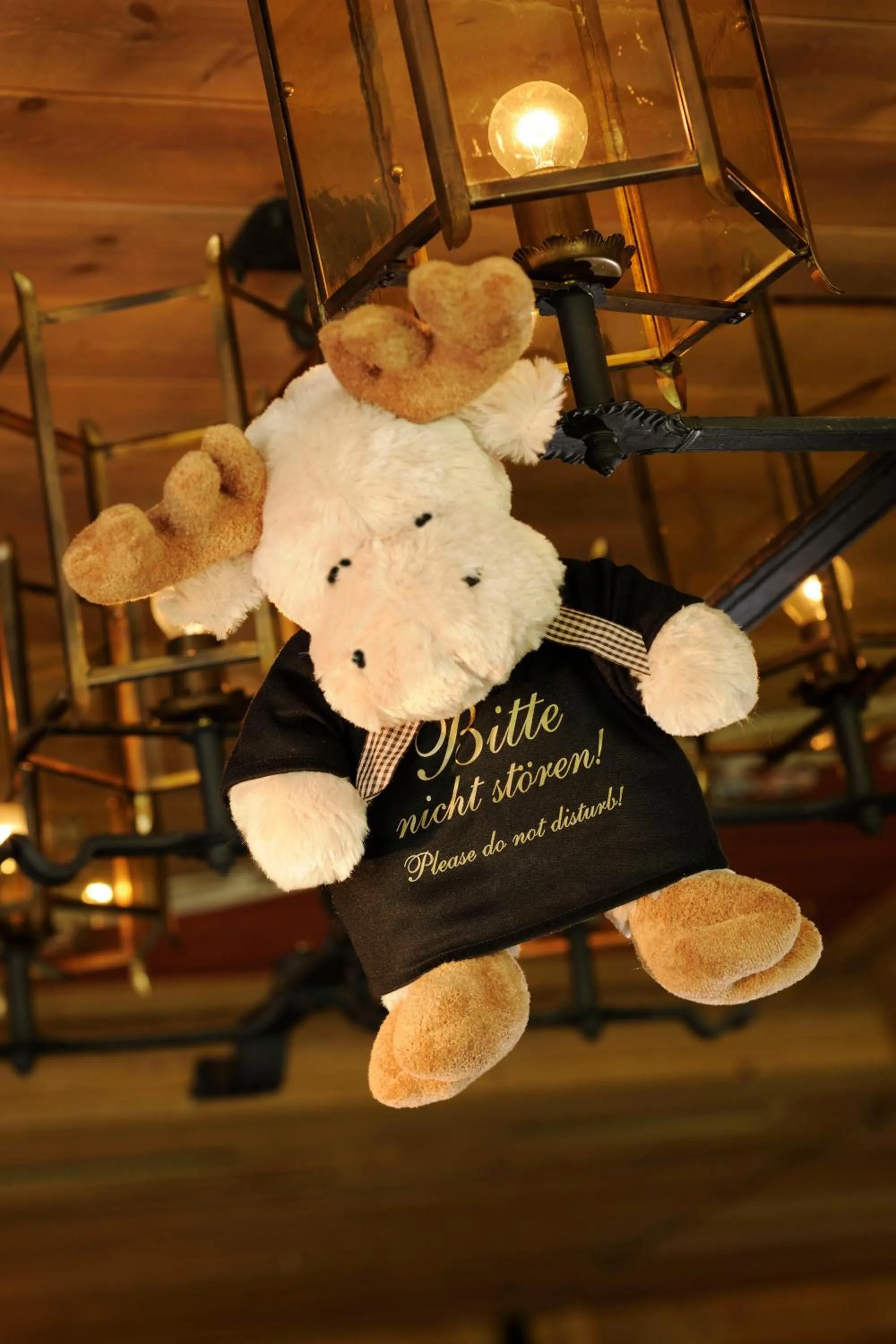 Decorative detail in Relais & Châteaux Jagdhof Glashütte