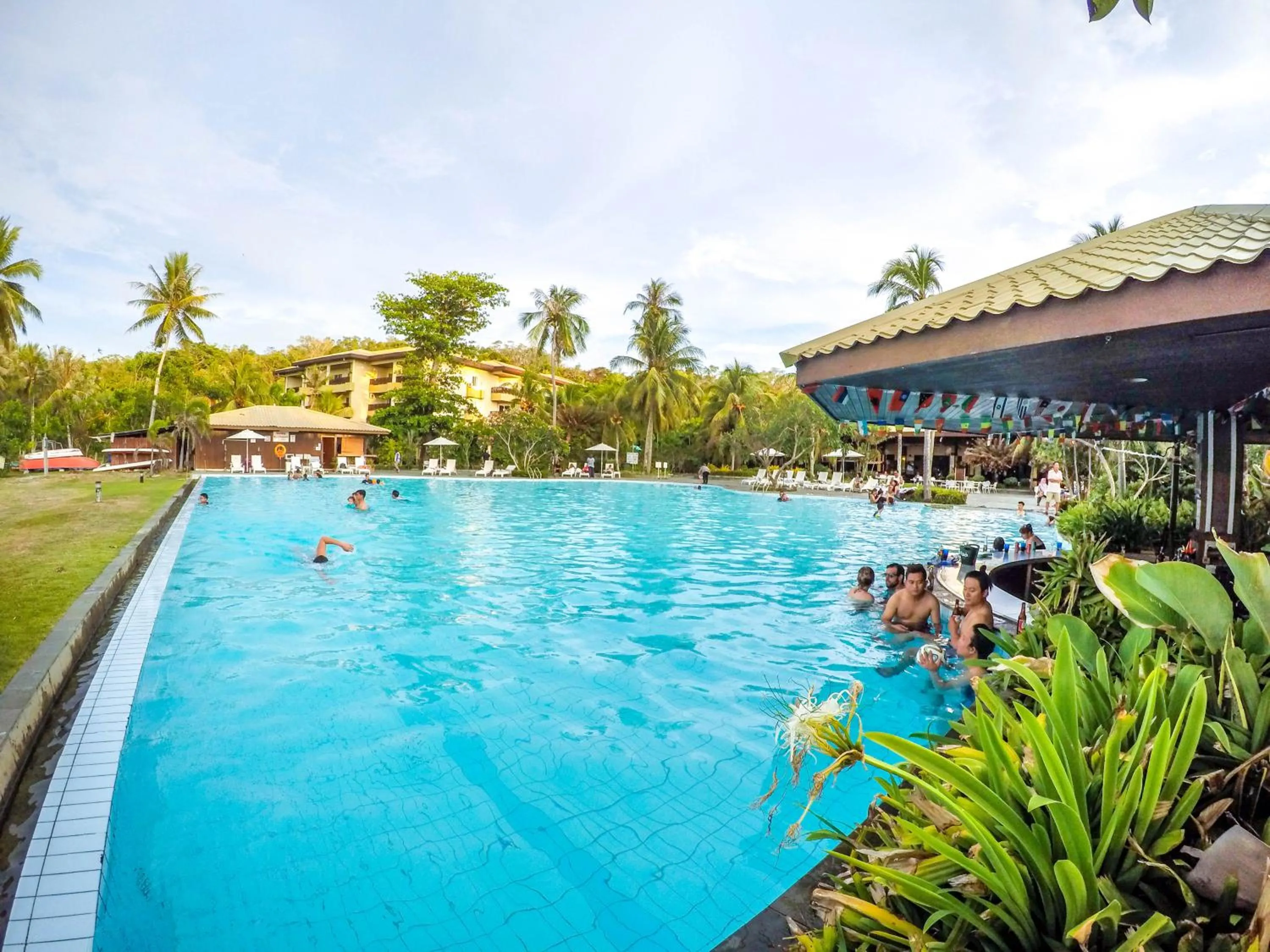 Swimming pool in Palm Beach Resort & SPA