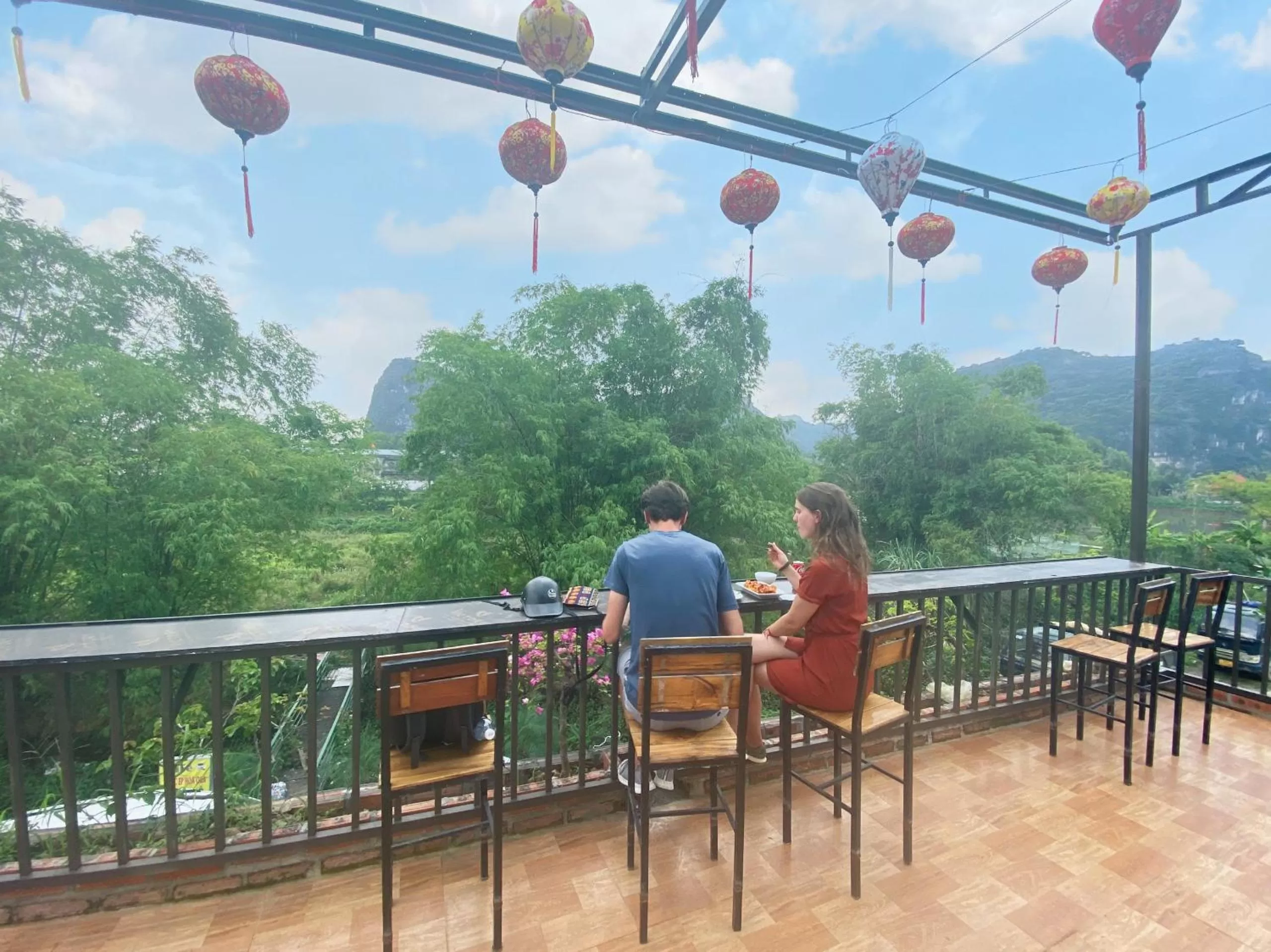 Natural landscape in Trang An Moon Garden Homestay