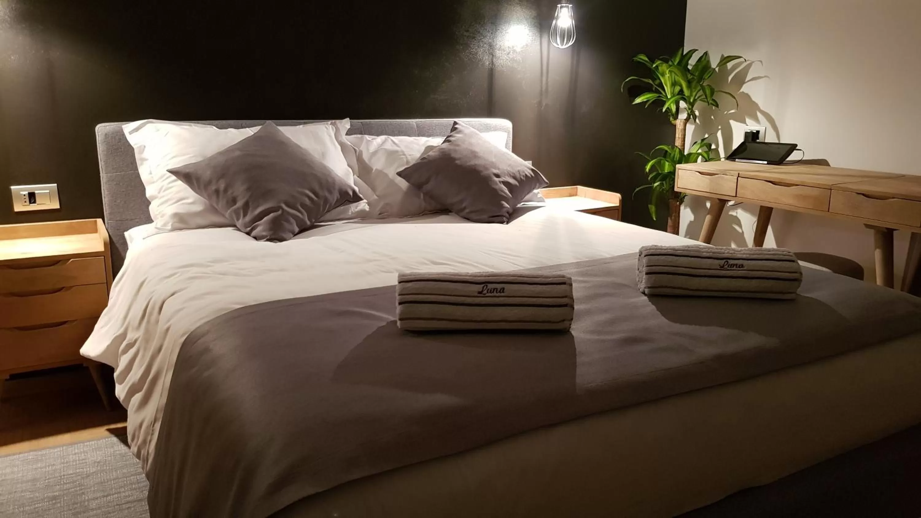 Bed in Boutique Rooms Luna