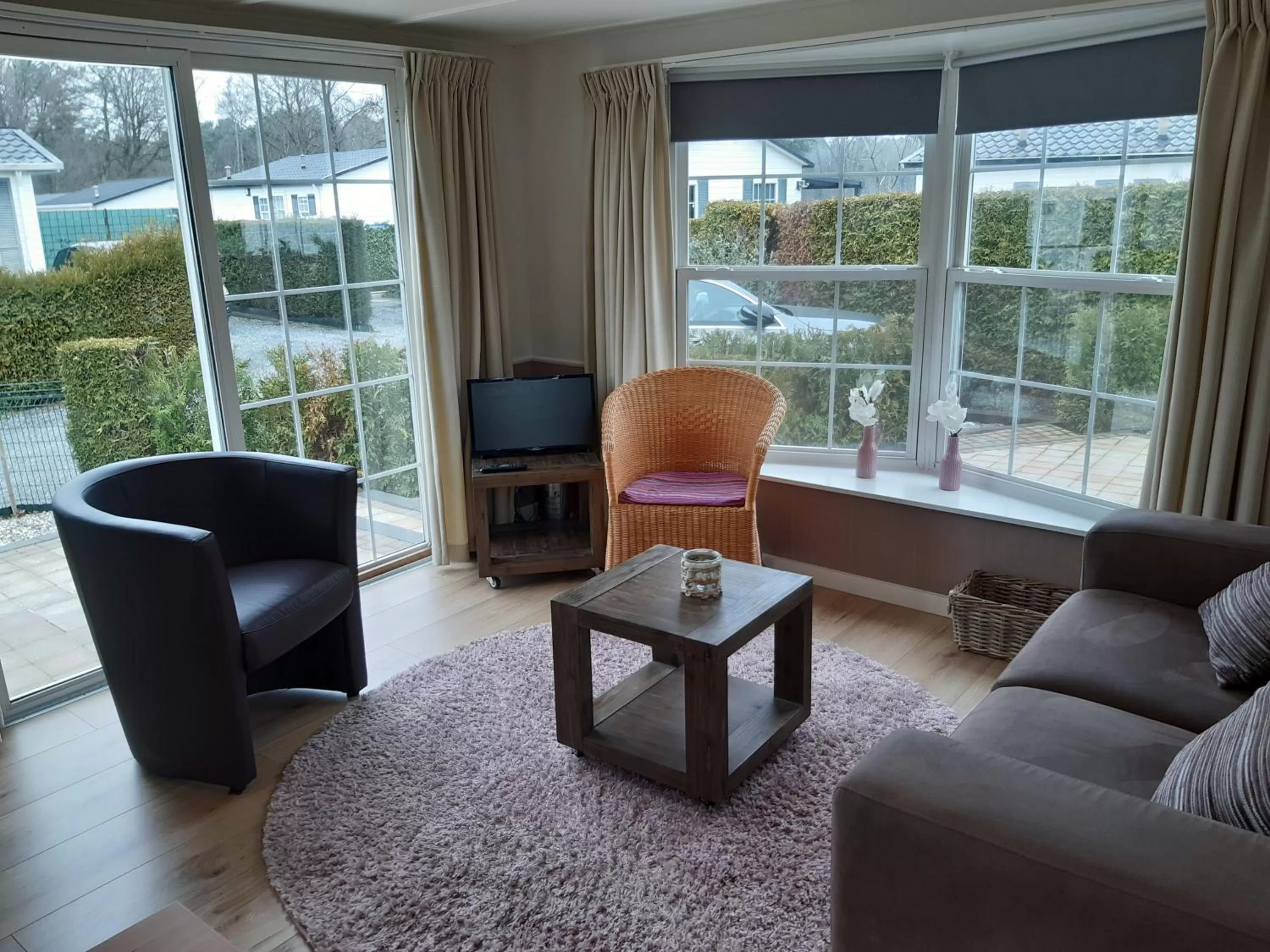 Seating Area in Chalet Heggemus Oisterwijk