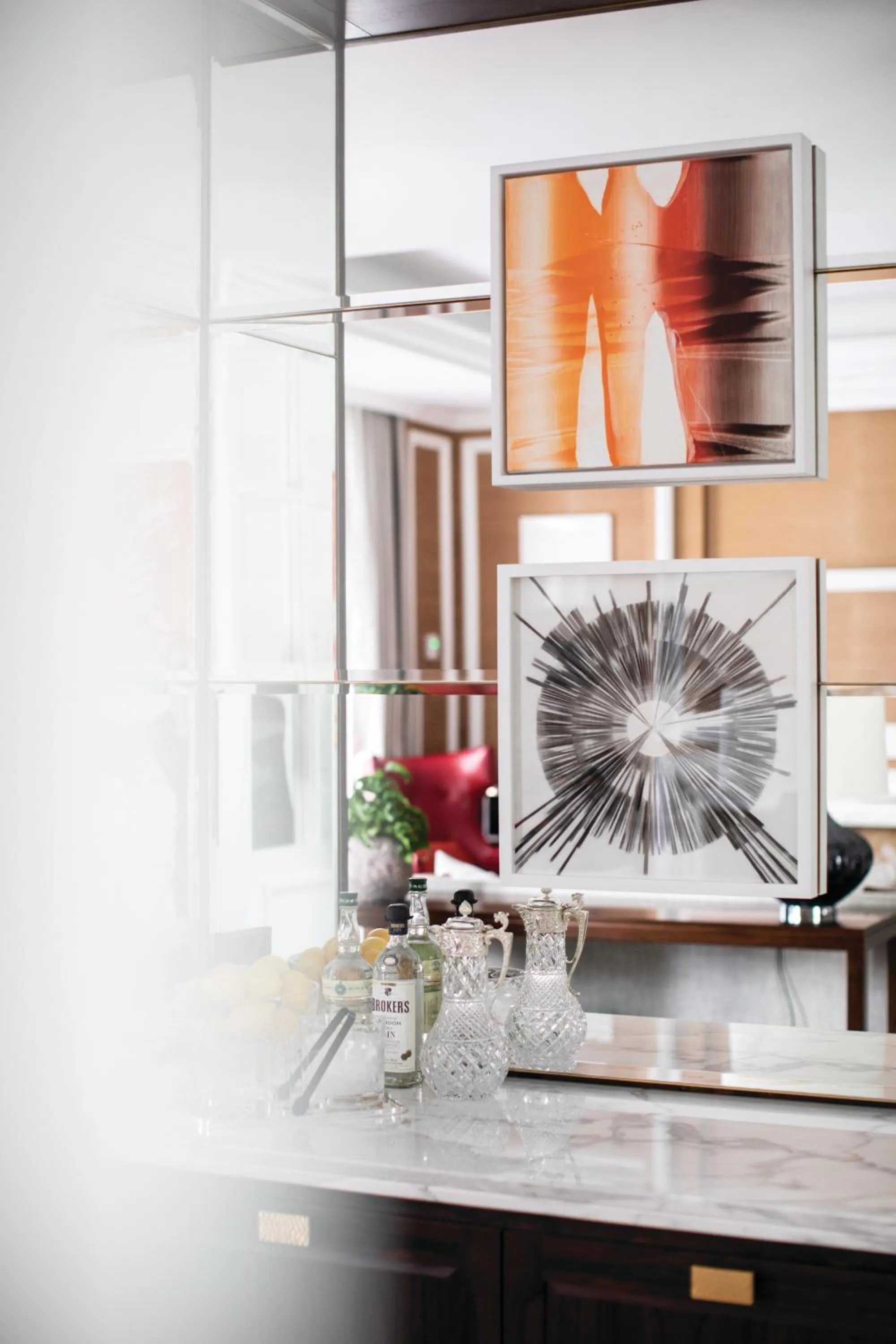 Decorative detail in The Cadogan, A Belmond Hotel, London