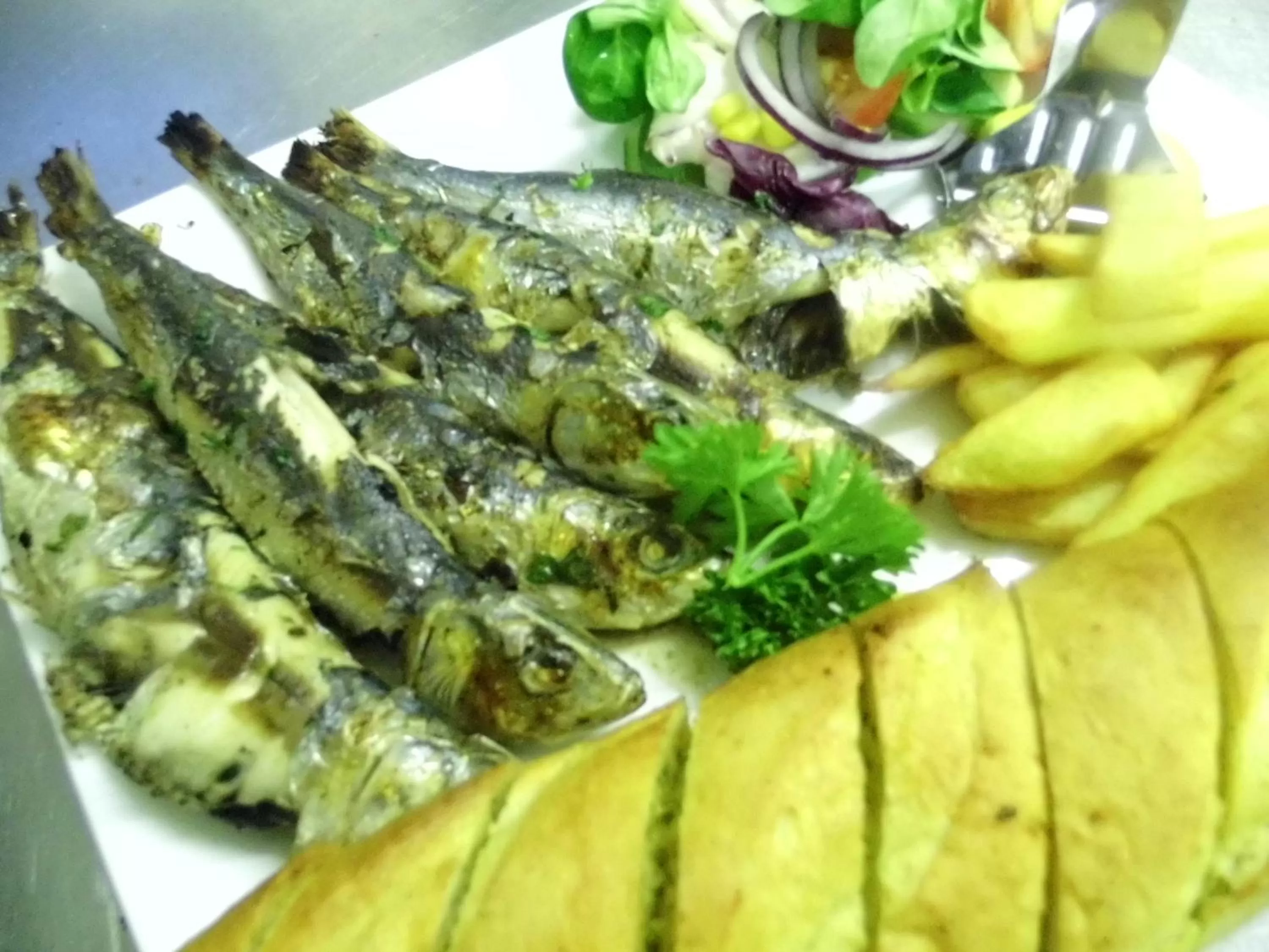 Food close-up in Waterfront Hotel