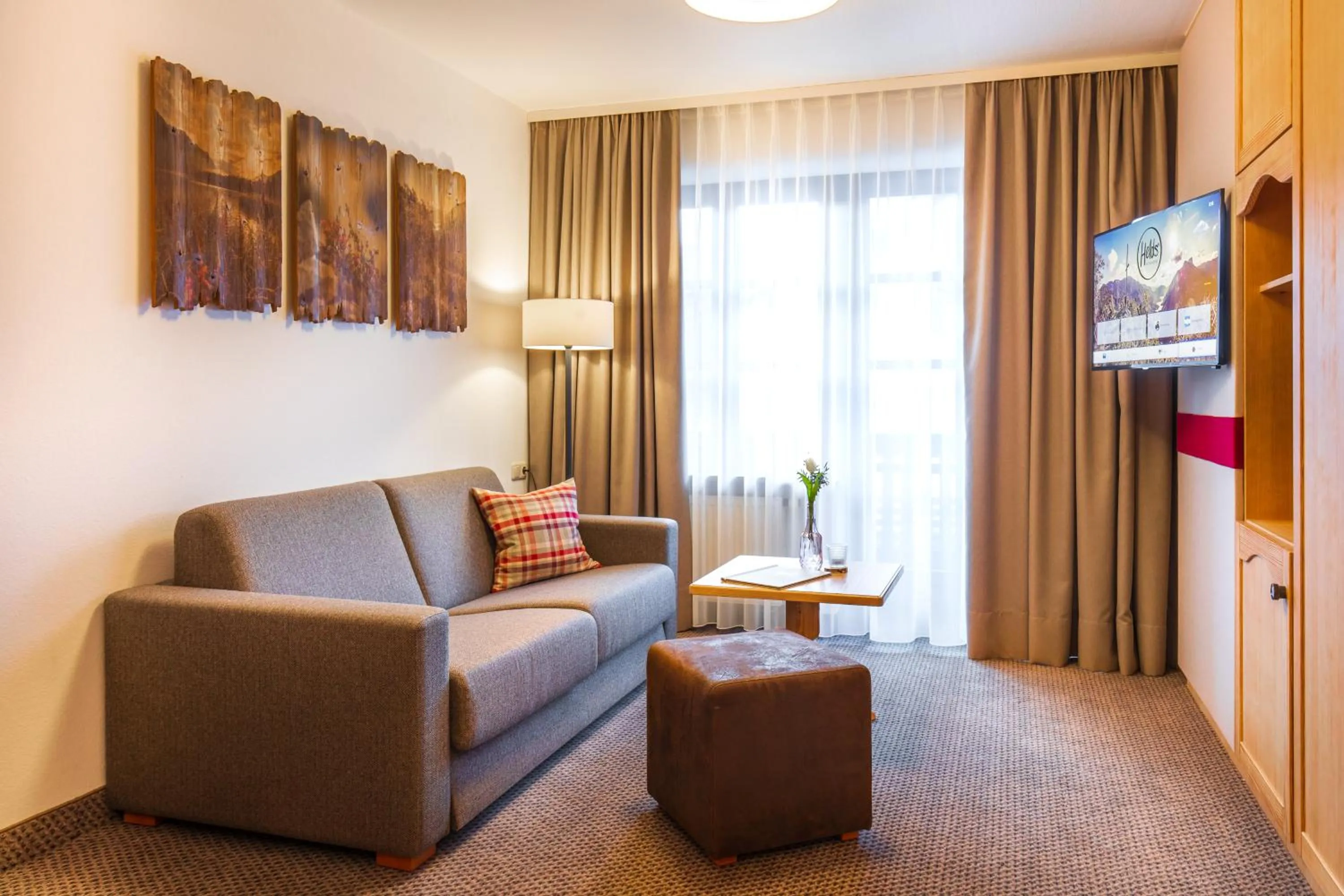 Photo of the whole room in HELDs Vitalhotel