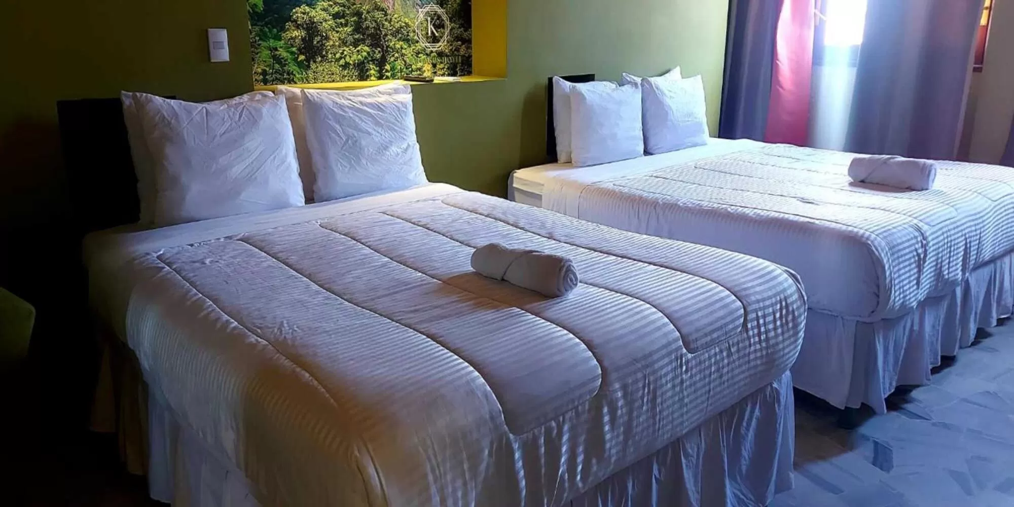 Bed in Kartagus Hotel