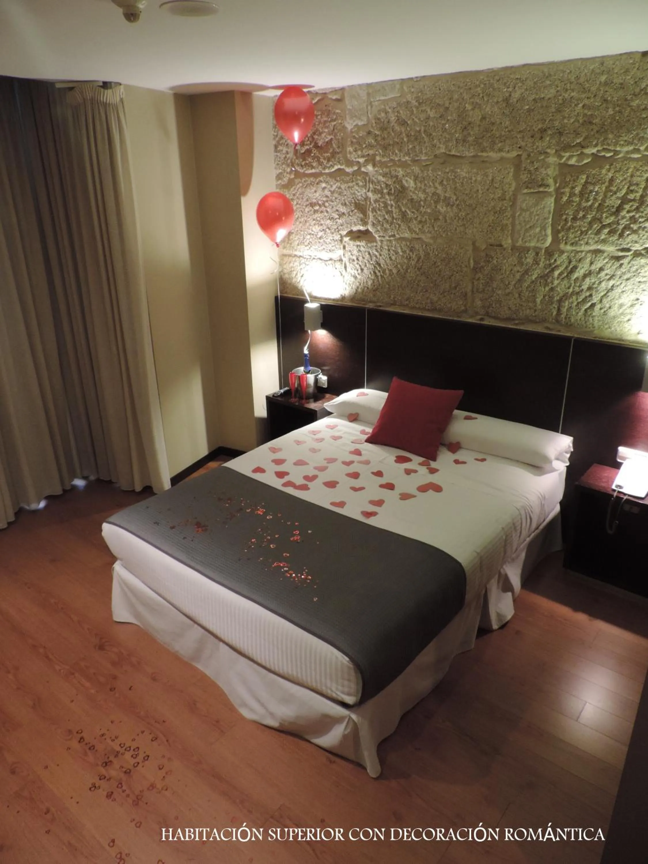 Decorative detail, Bed in Hotel Junquera