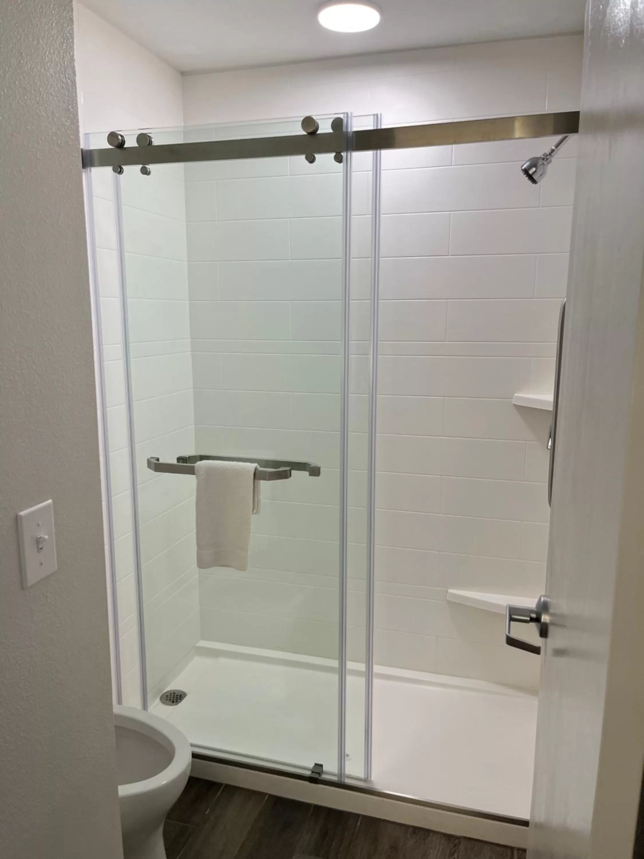 Shower in La Quinta by Wyndham Nashville Airport