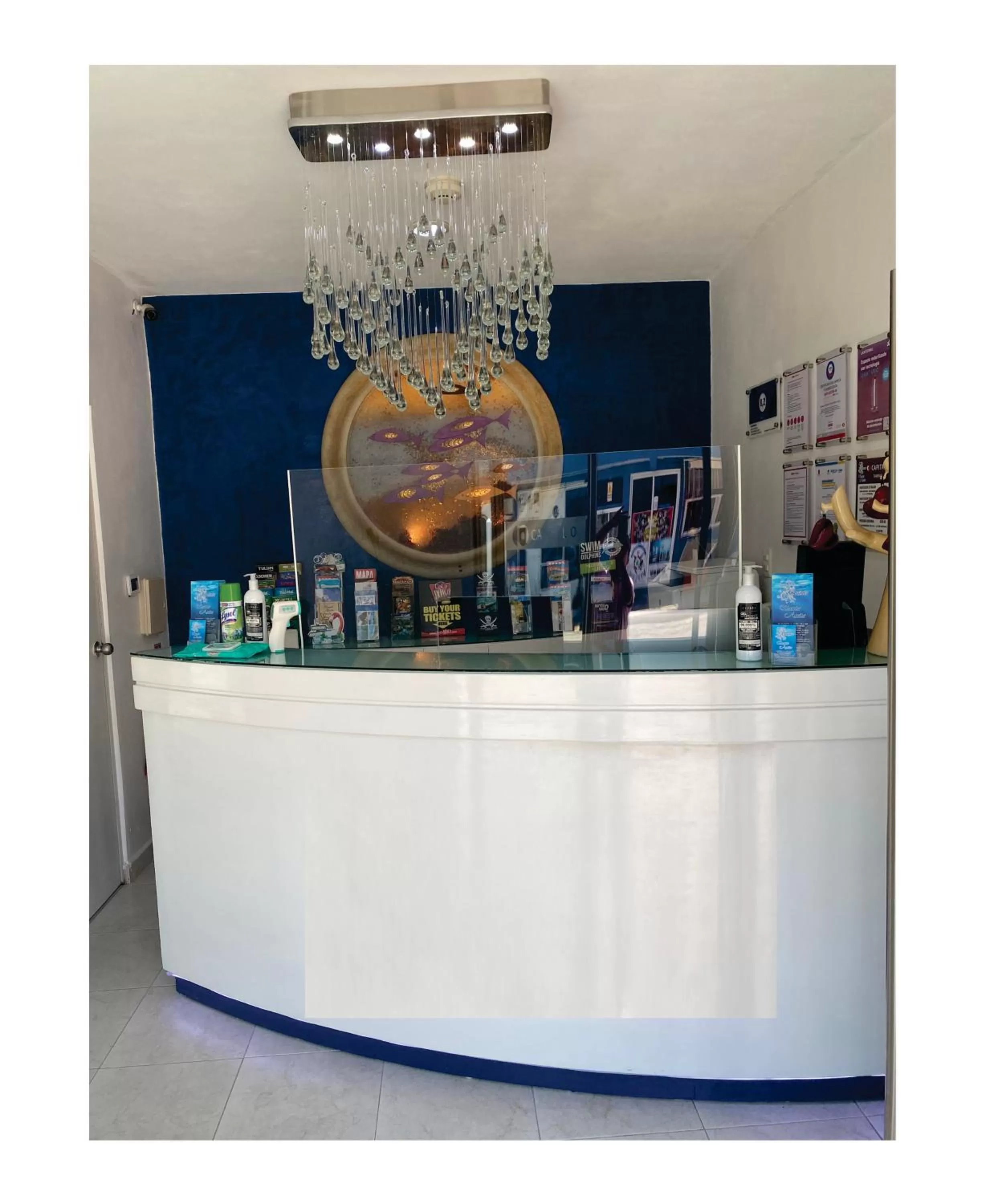 Lobby or reception in Quinta Santa Anita