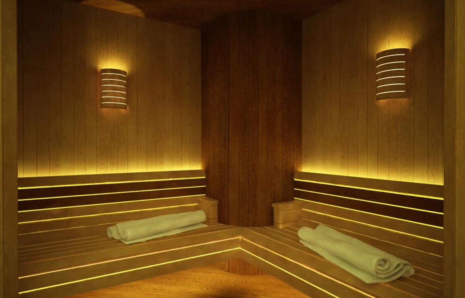 Sauna in Aqua View SPA Boutique Hotel