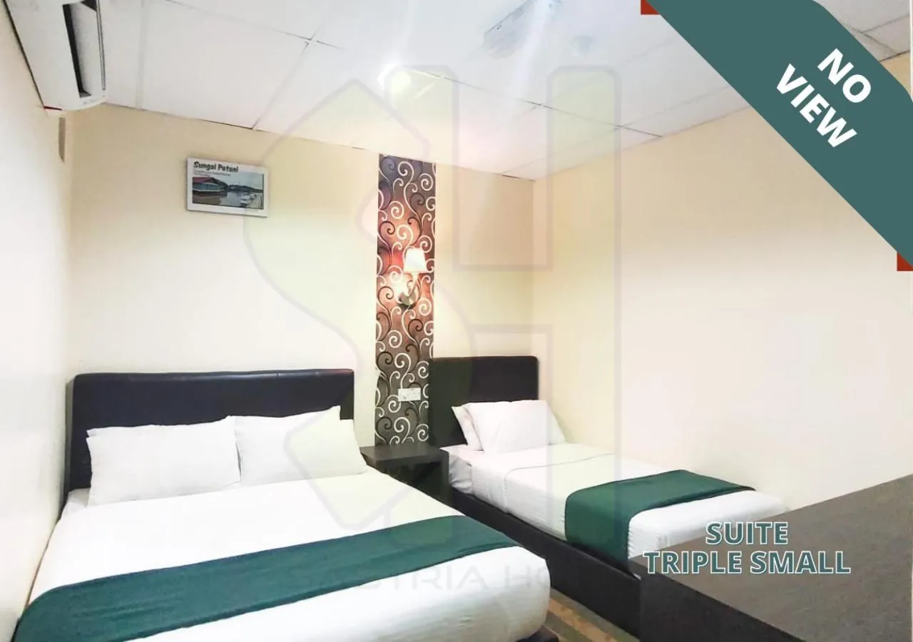 Bed in Sastria Hotel Sungai Petani