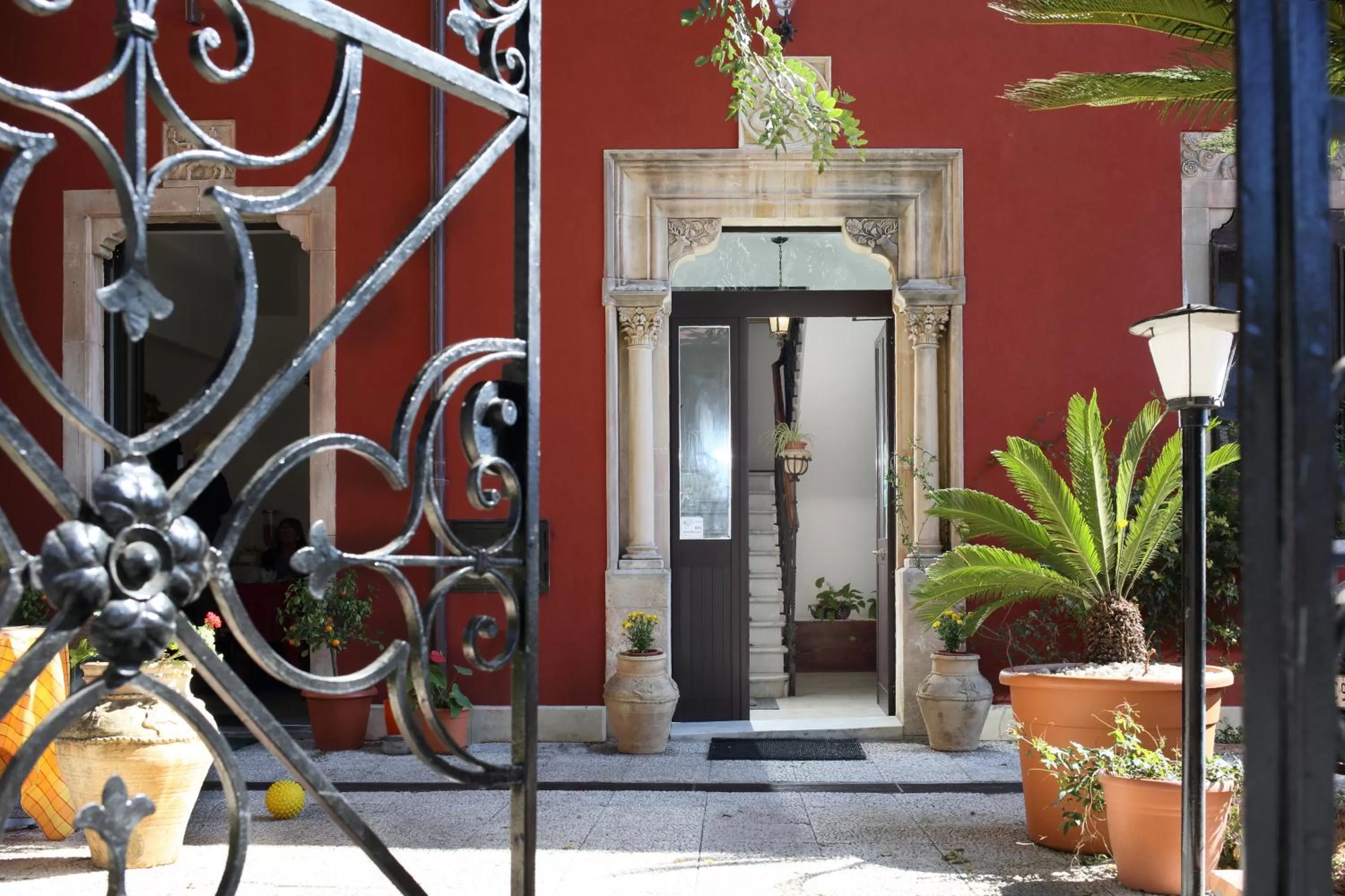 Decorative detail in Villa Astoria