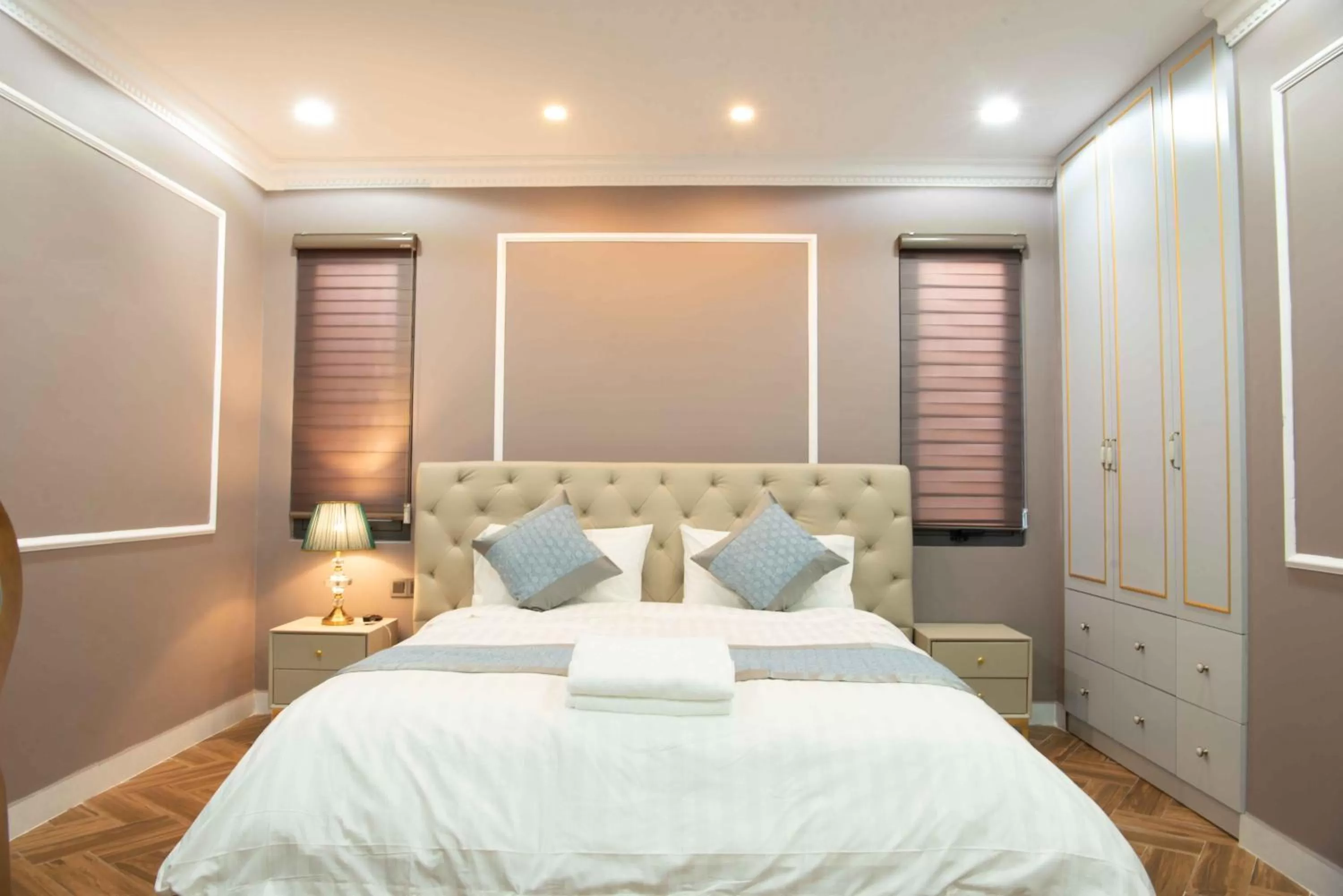 Bed in The Alcove Apartment Vung Tau