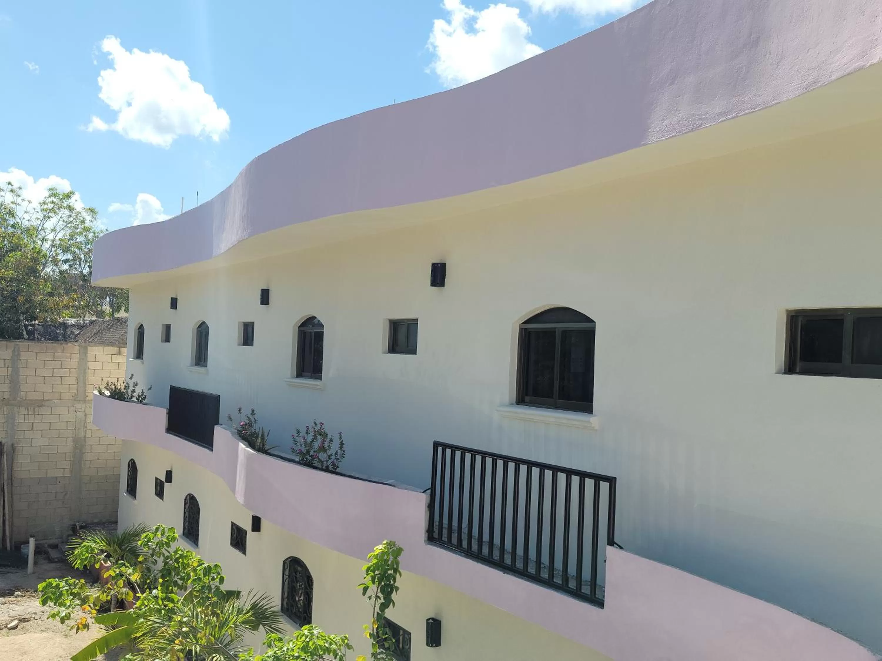 Property building in hotel stella maris tulum