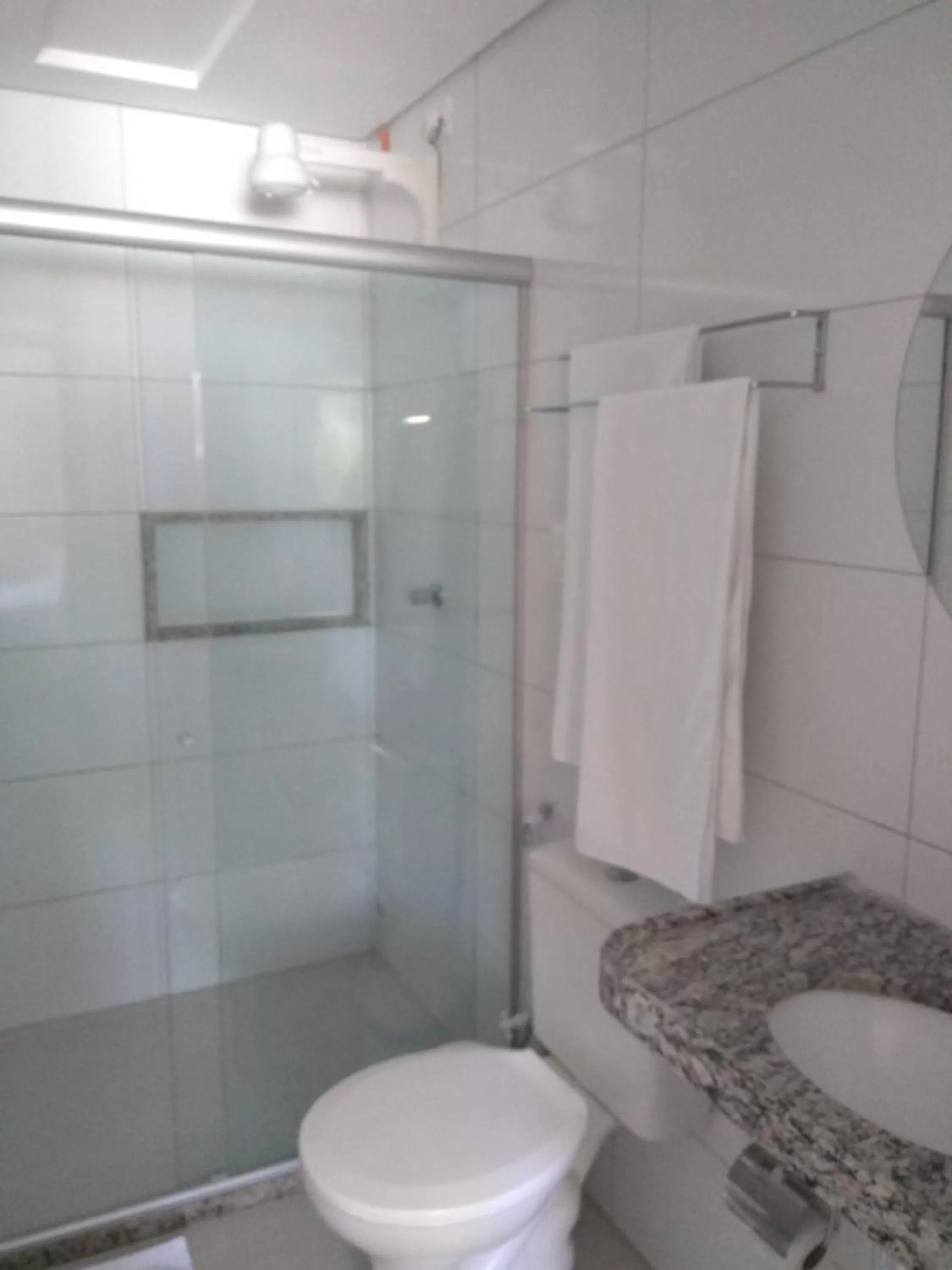 Bathroom in Pousada Galemares