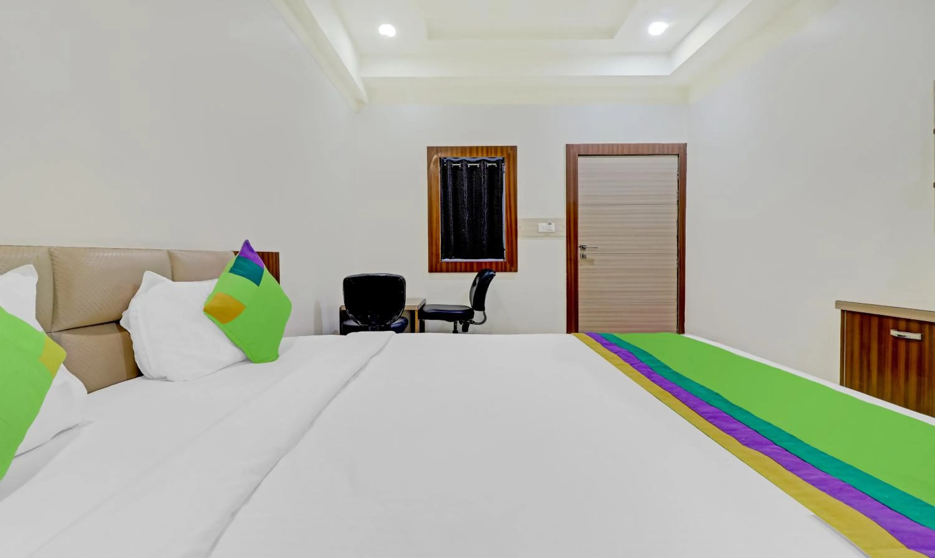 Bed in Treebo Trend Taj Dream