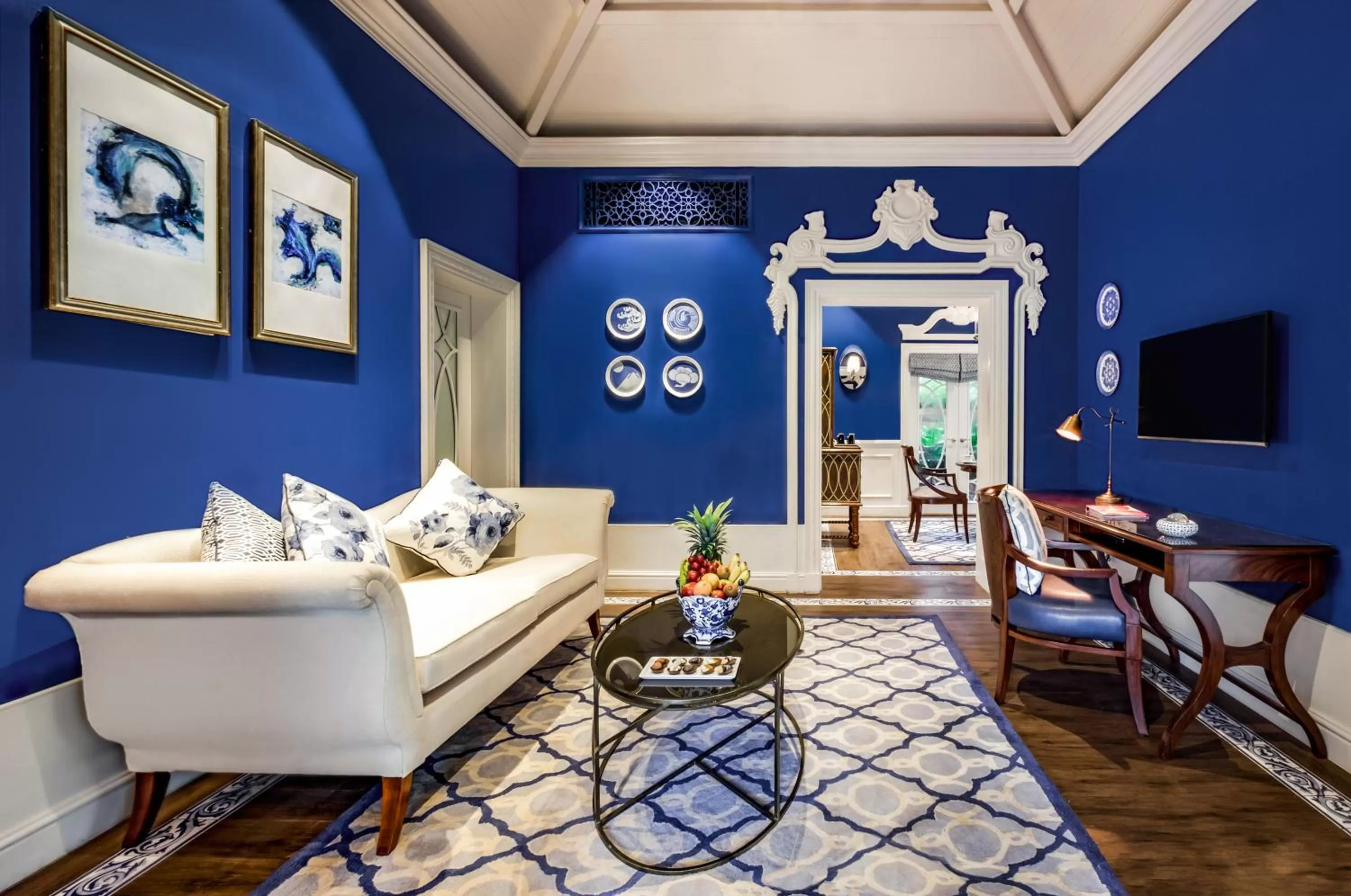 Living room in Taj Fort Aguada Resort & Spa, Goa