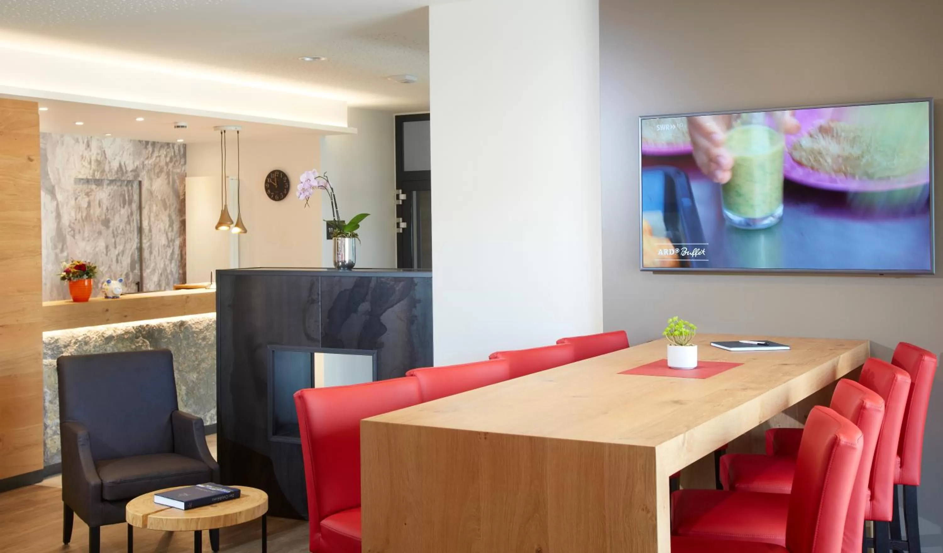 Communal lounge/ TV room in Hotel & Restaurant Wilder Mann