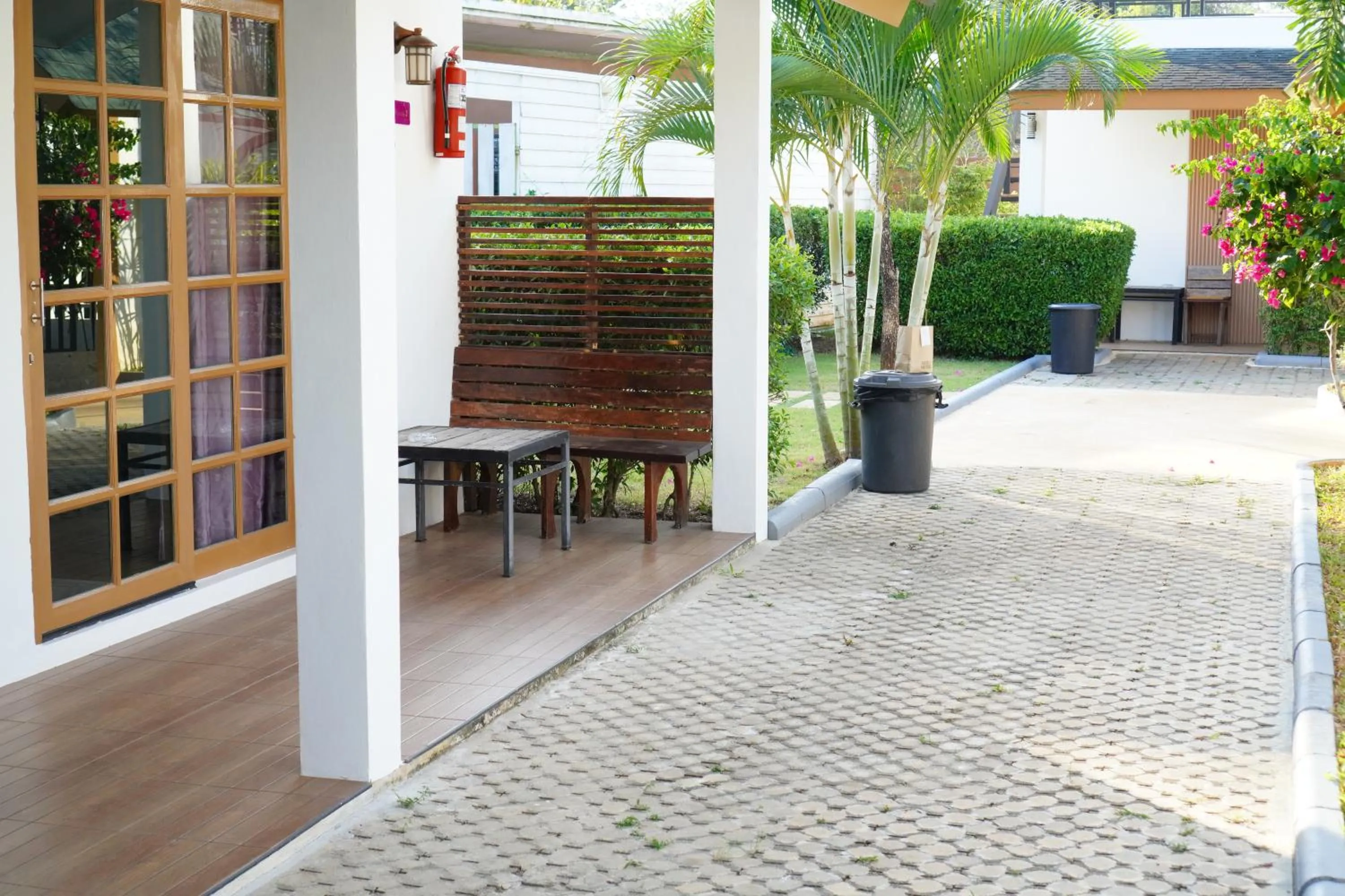 Balcony/Terrace in Green Terrace Resort & Restaurant