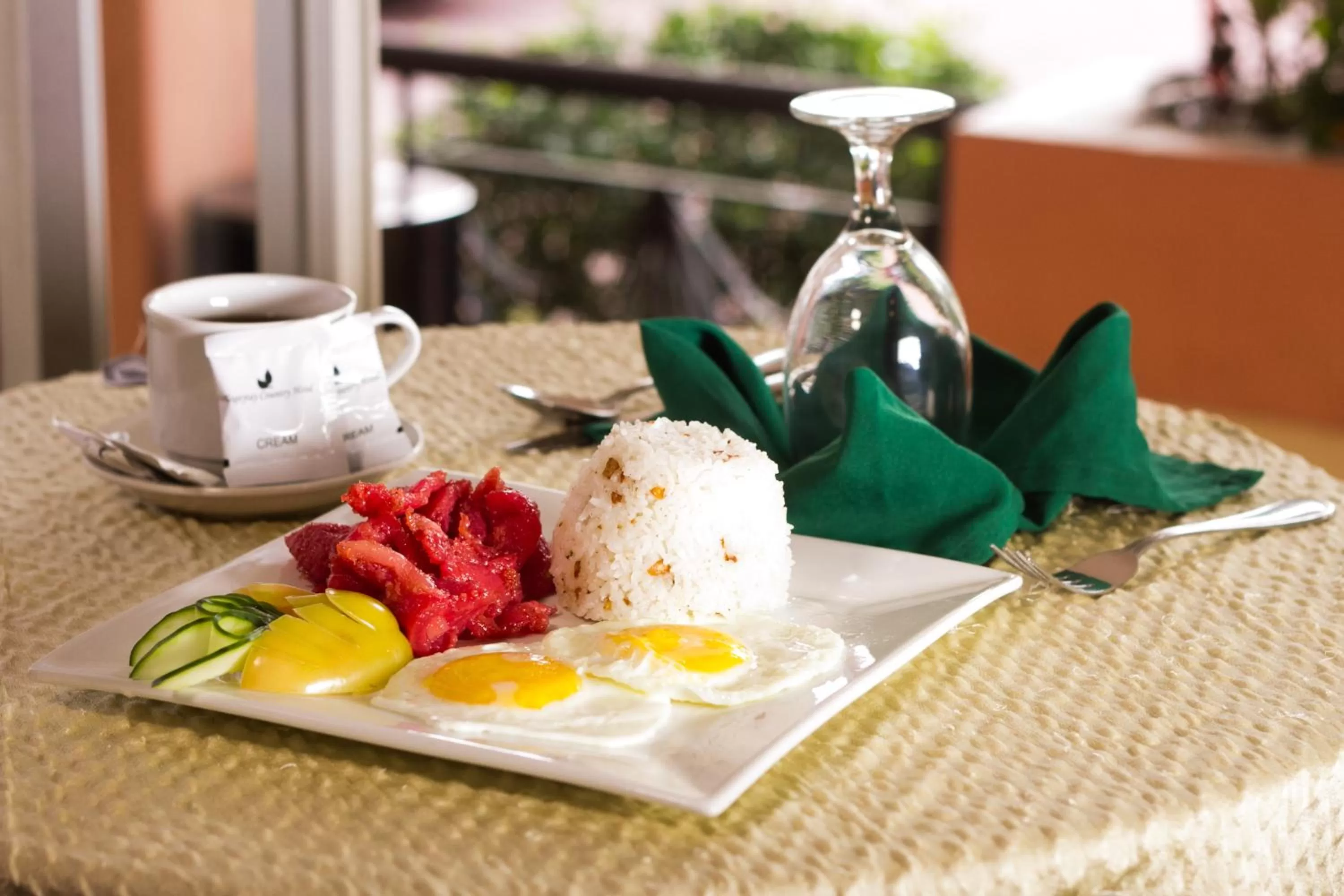 Food in Tagaytay Country Hotel