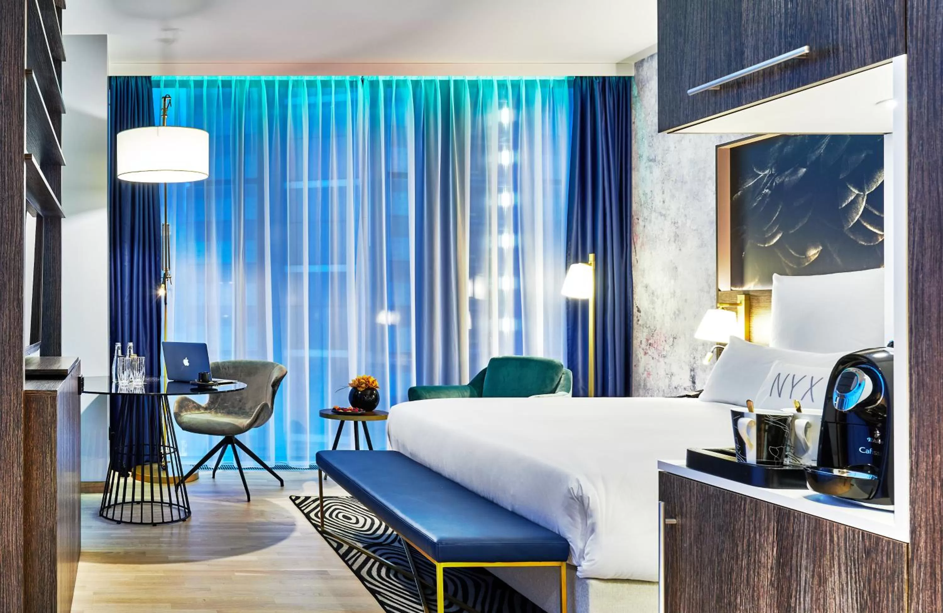 Photo of the whole room, Bed in NYX Hotel Warsaw by Leonardo Hotels