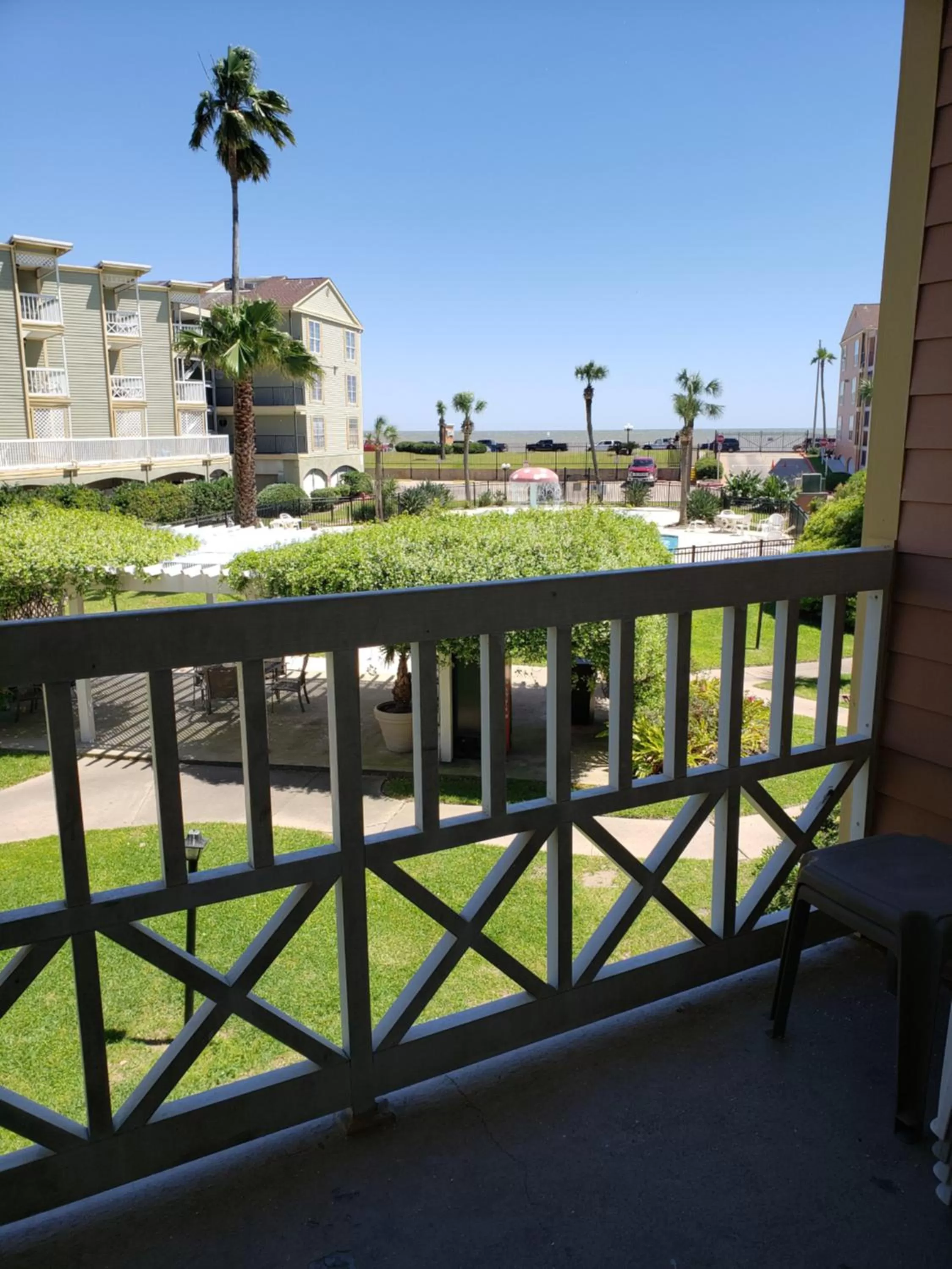 Balcony/Terrace in The Galveston Victorian Condo