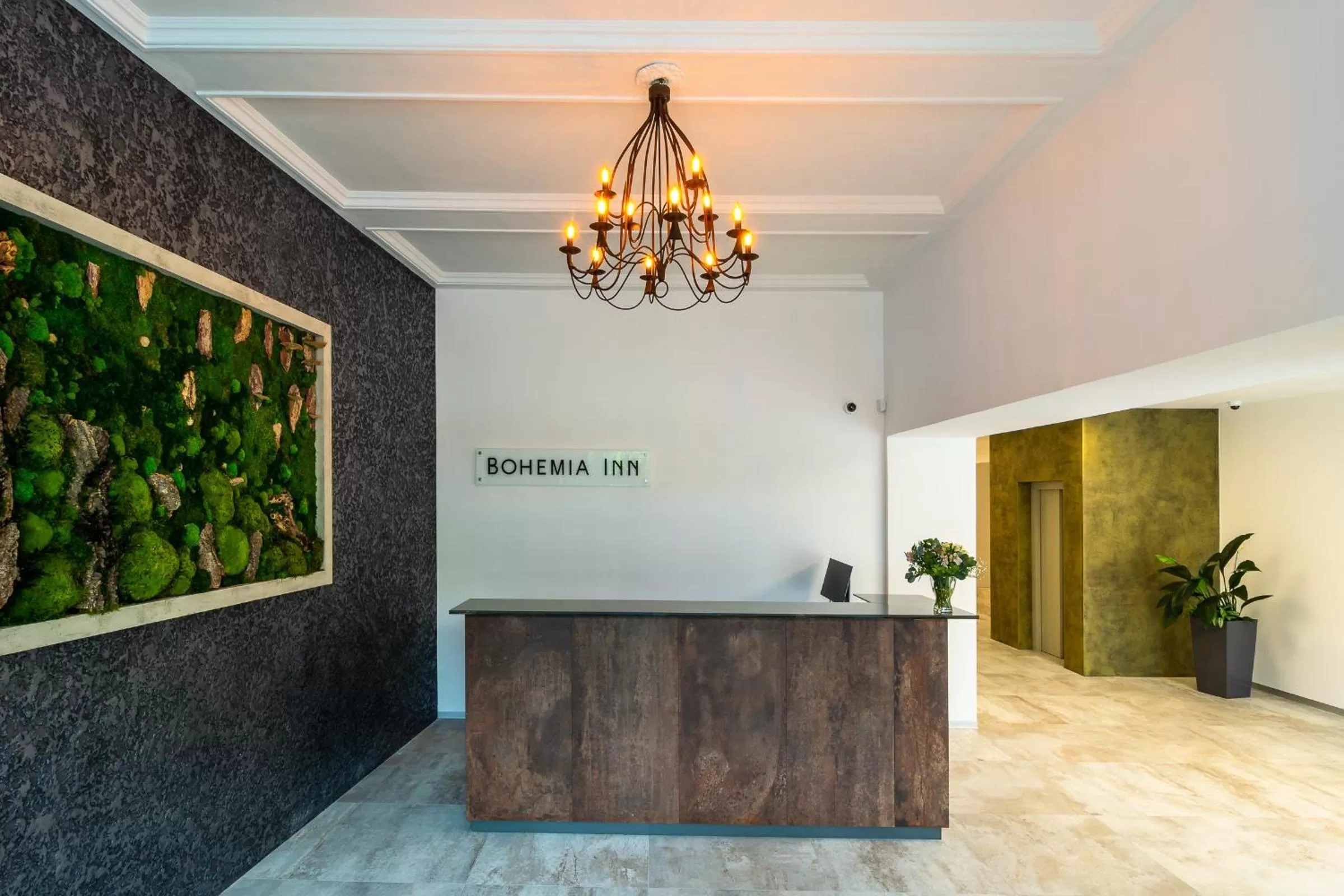 Lobby or reception in Bohemia Inn Hotel
