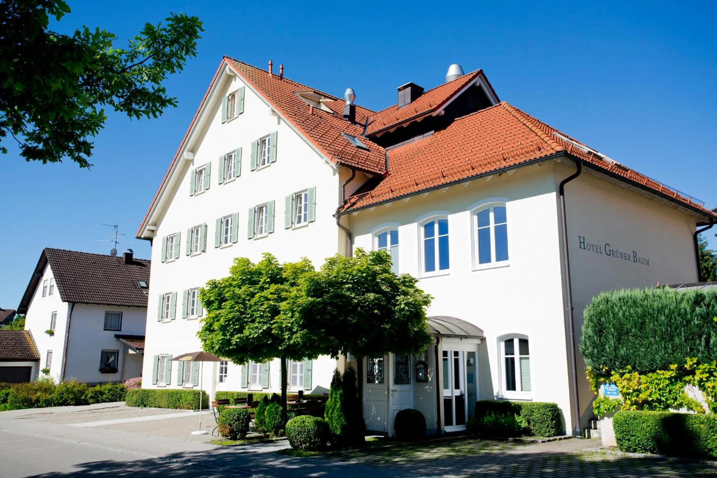 Property building in Hotel Grüner Baum