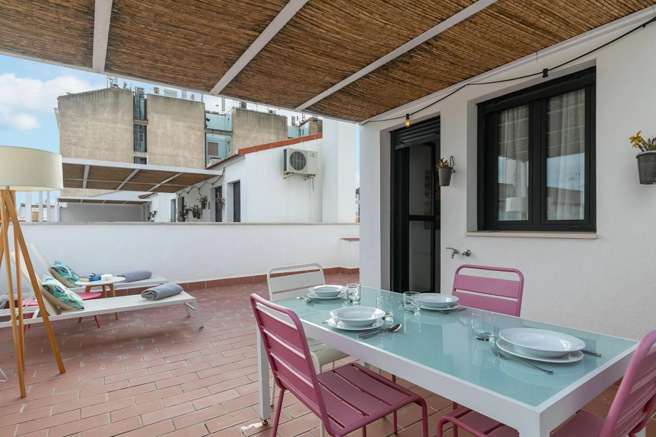 Patio in Holiday Rentals Tempa Museo