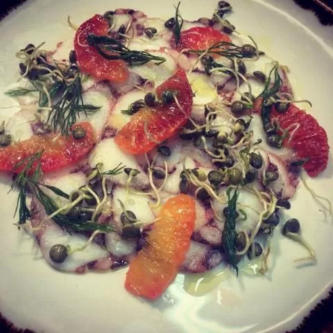 Food and drinks in The Plume of Feathers