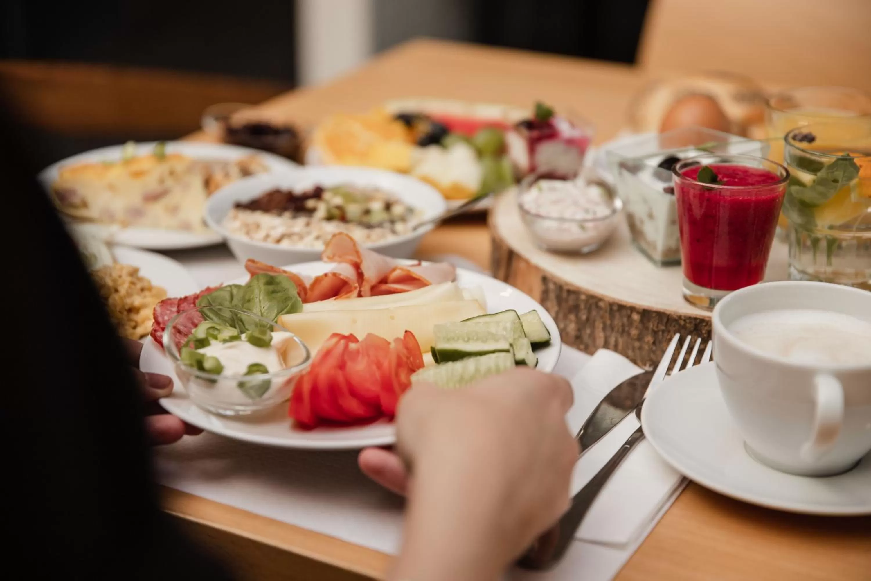 Breakfast in Hotel Rehavital