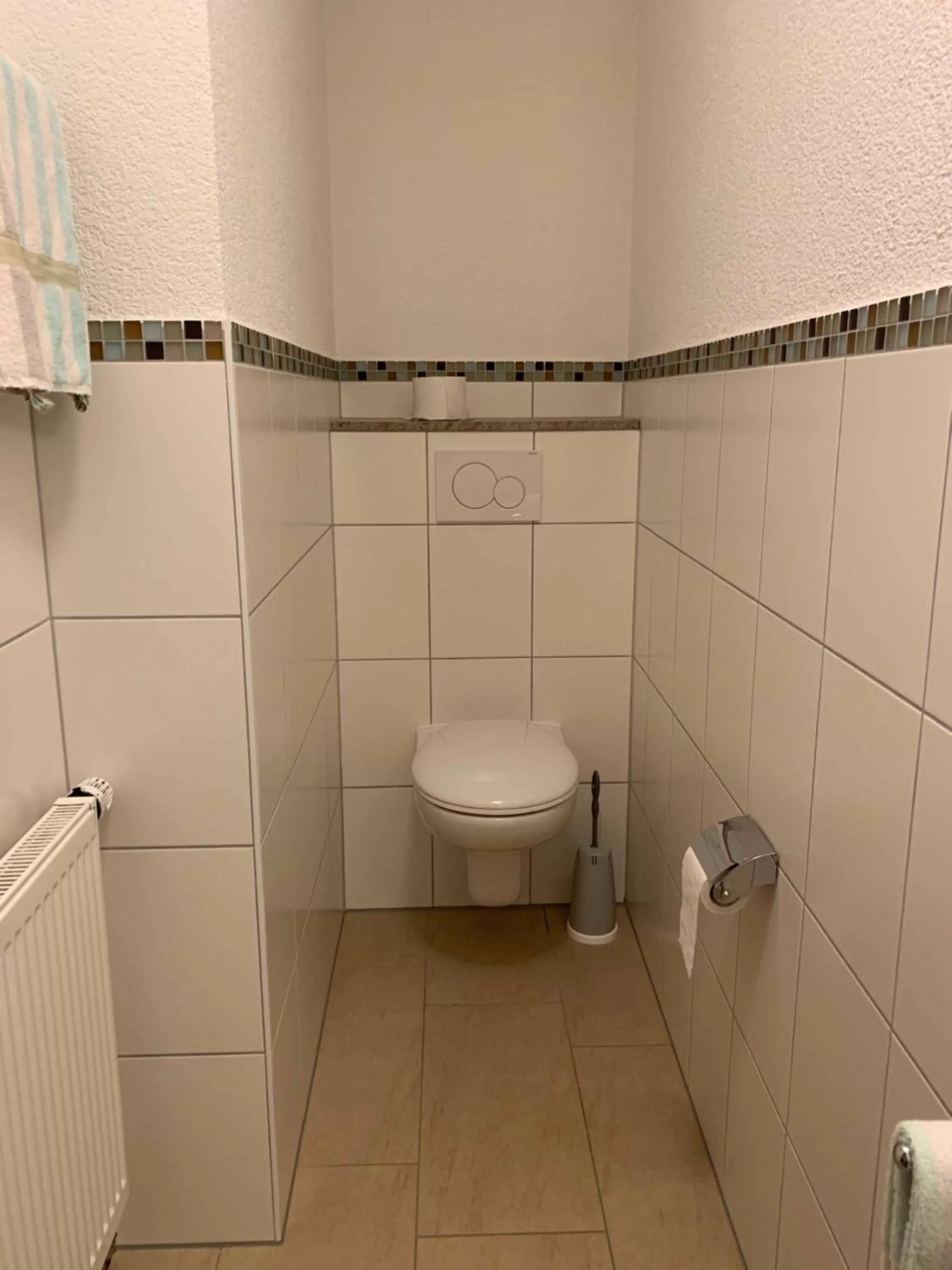 Toilet in Gasthaus & Pension Zum Fürstengrund