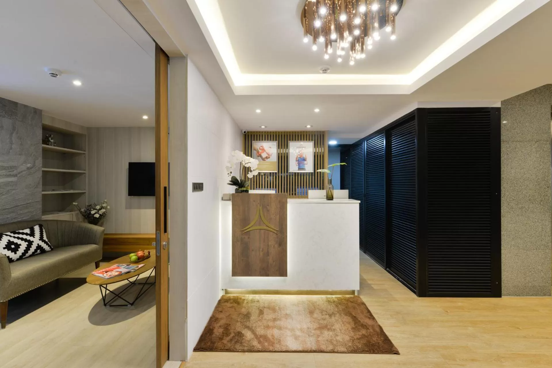 Lobby or reception in Aspira Tropical Residence Thong Lor