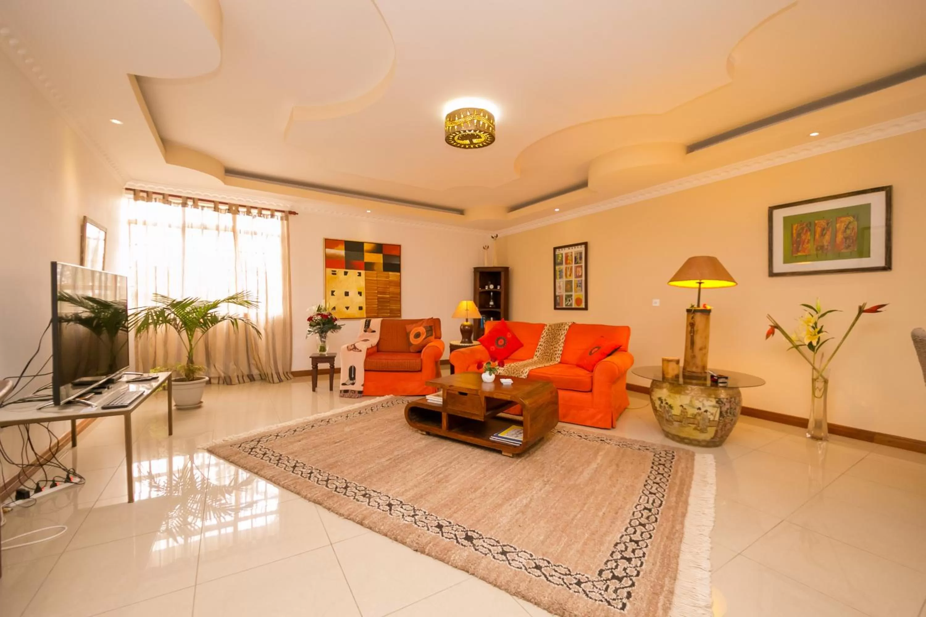 Living room, Seating Area in Hotel Rudi