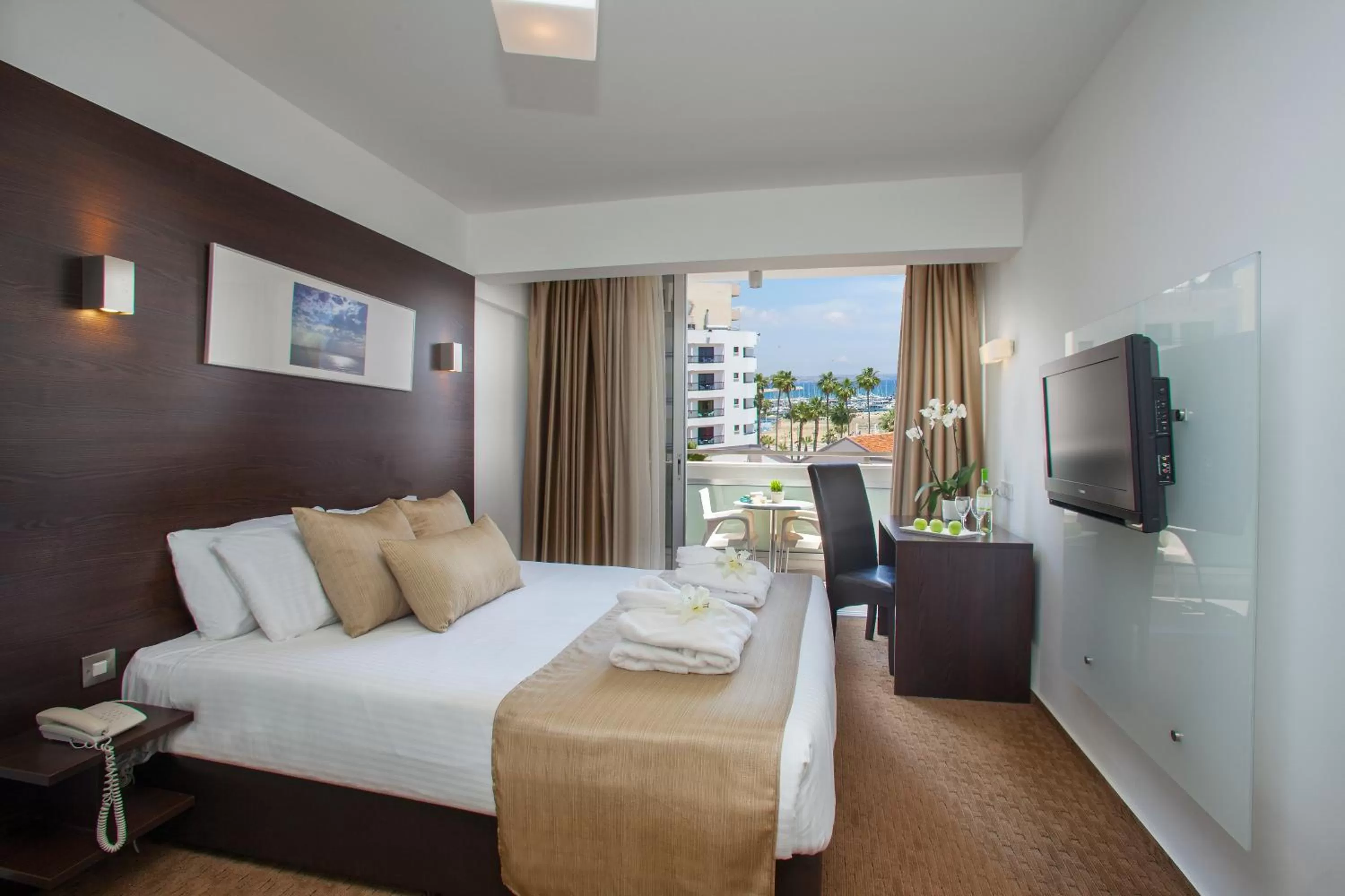 Bedroom in Amorgos Boutique Hotel