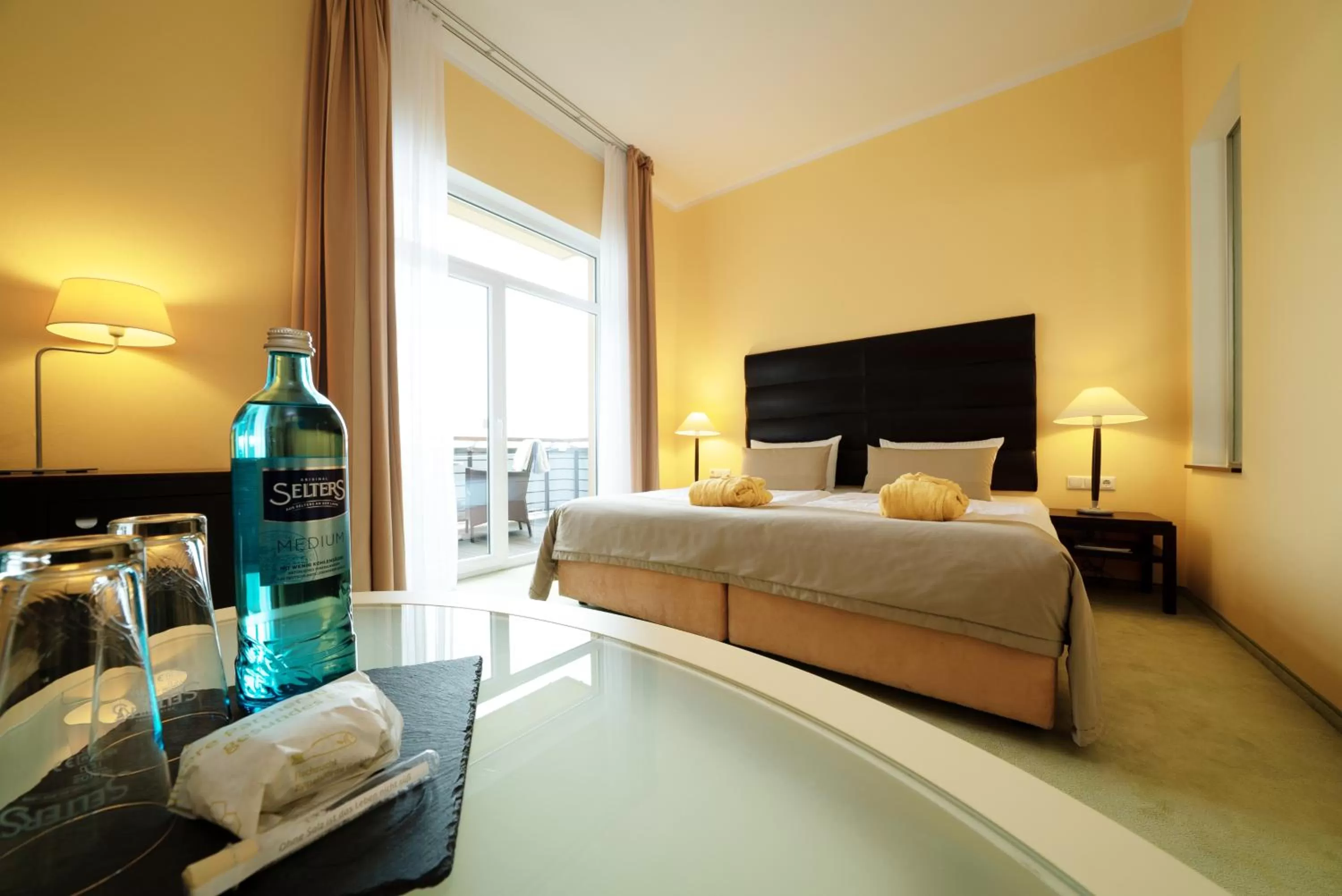 Photo of the whole room, Bed in Resort Mark Brandenburg & Fontane Therme