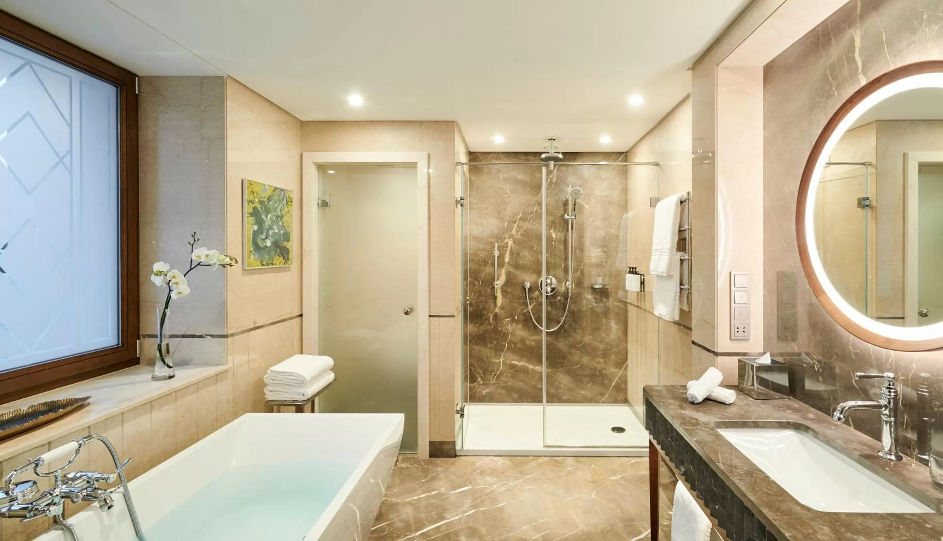 Bathroom in InterContinental Athenee Palace Bucharest by IHG