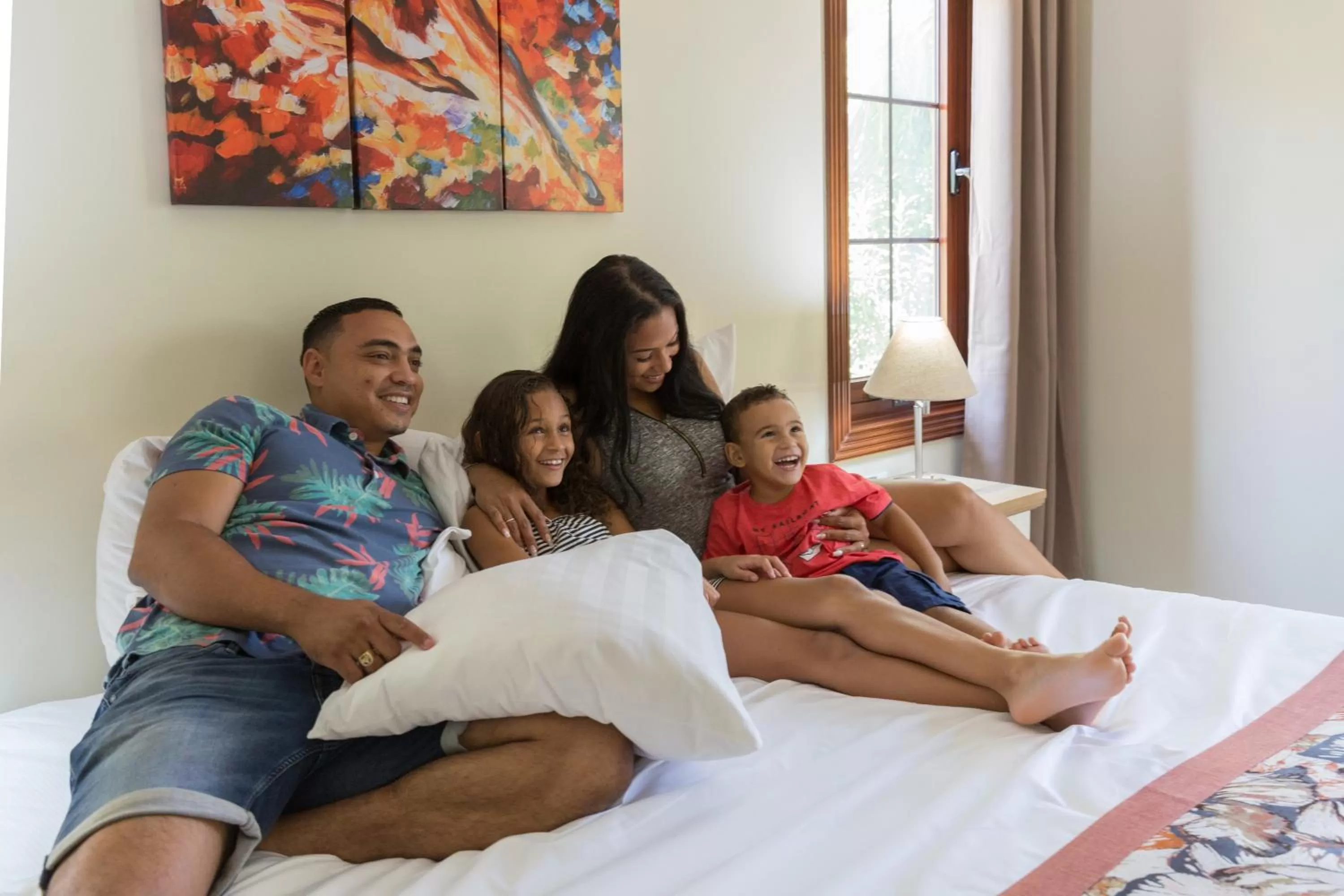 Family, Bed in Acoya Curacao Resort, Villas & Spa