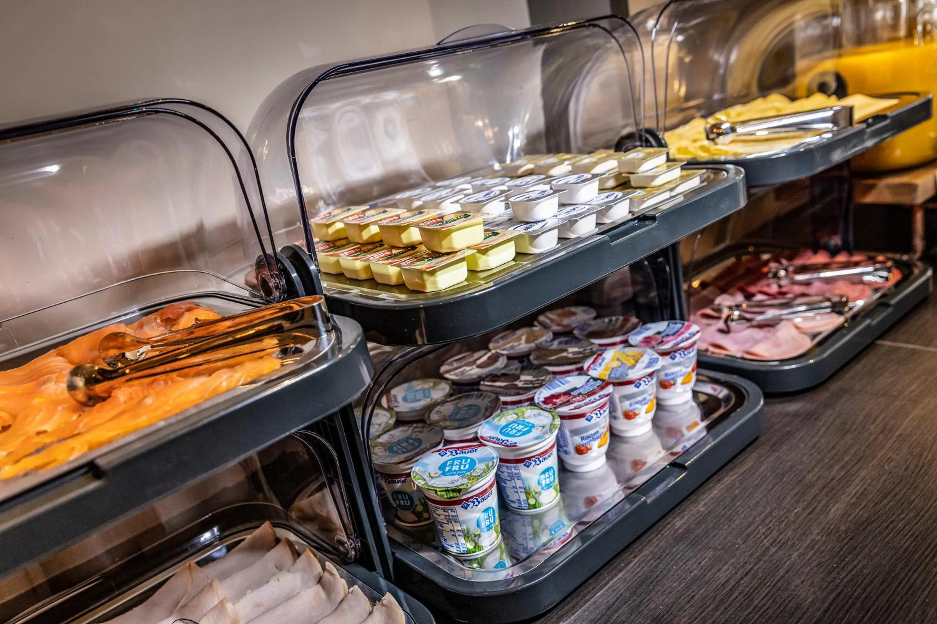 Buffet breakfast in Hotel Atlantis Amsterdam