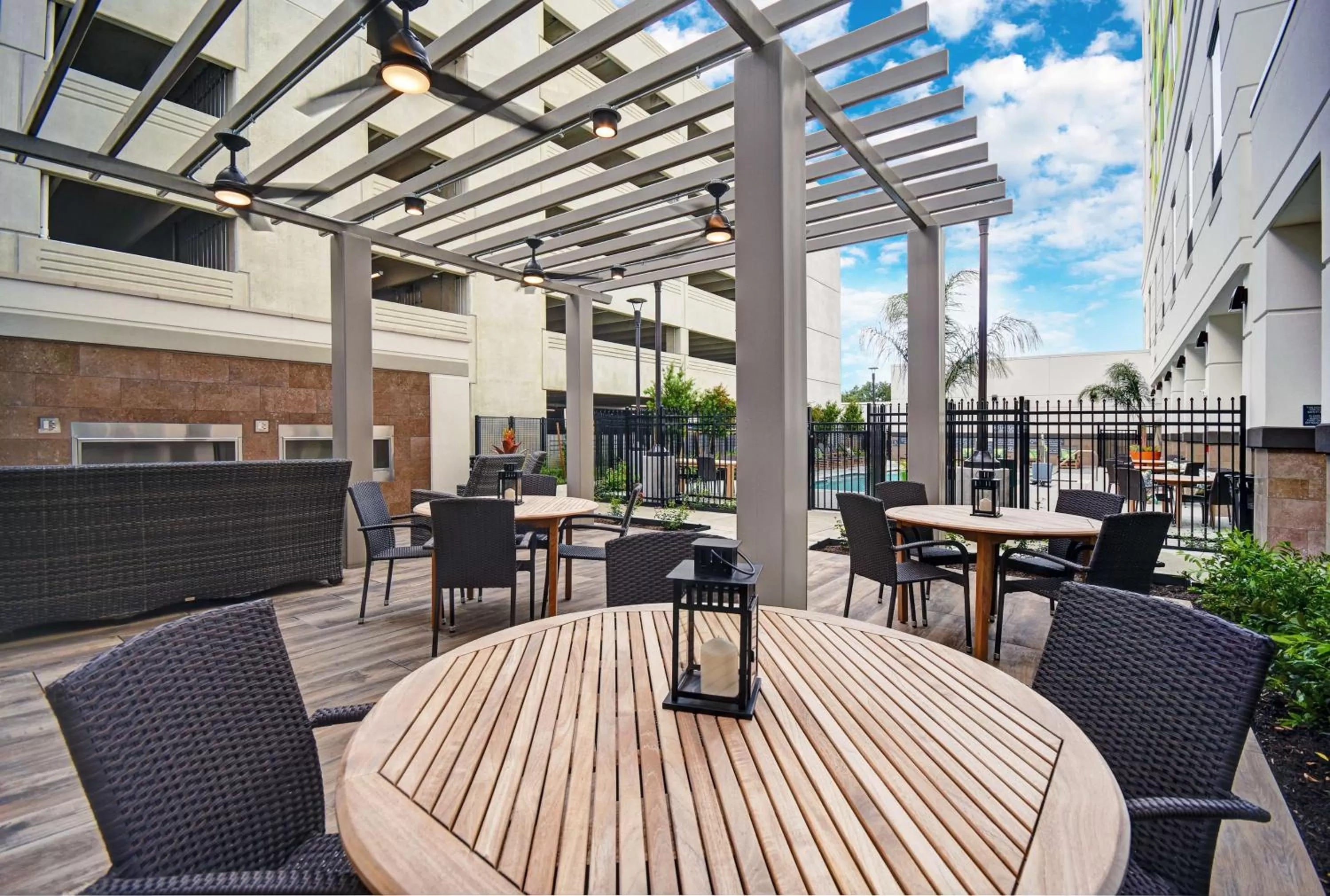 Patio in Home2 Suites by Hilton Houston Medical Center, TX