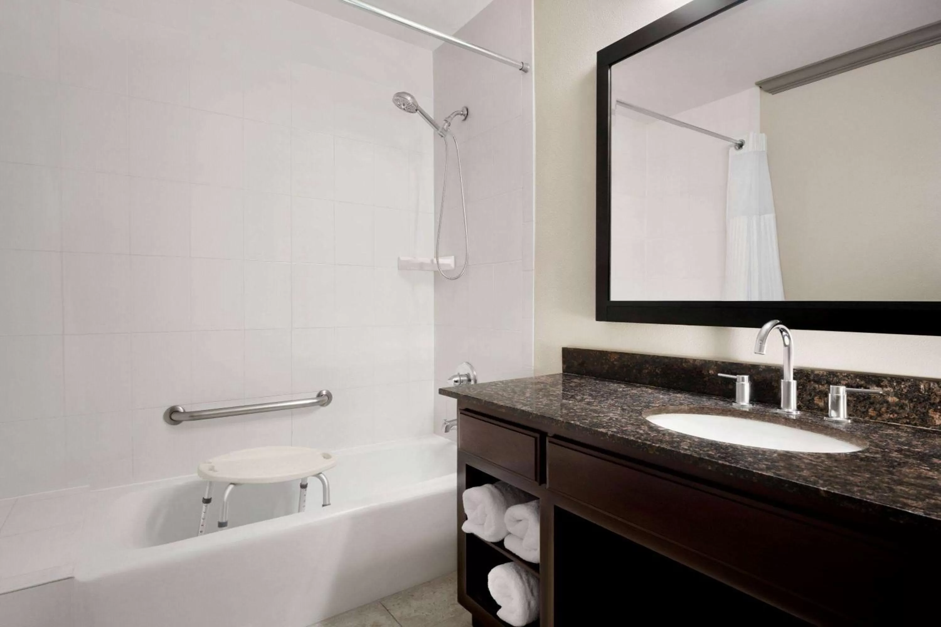 Shower in Baymont by Wyndham Monterey Park