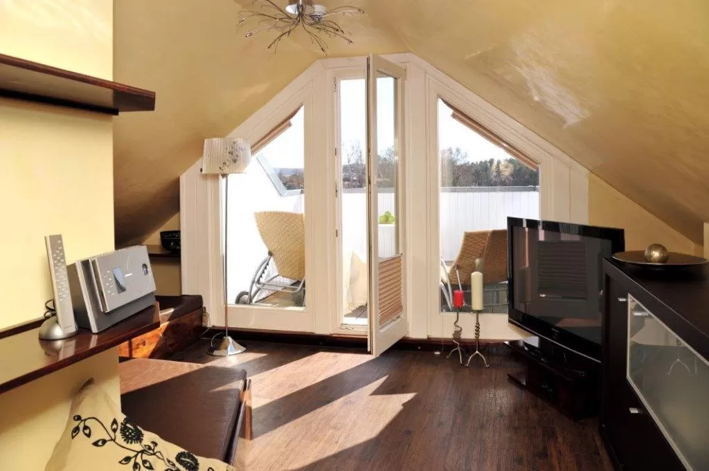 Balcony/Terrace, TV/Entertainment Center in Villa Astoria - Suiten am Meer