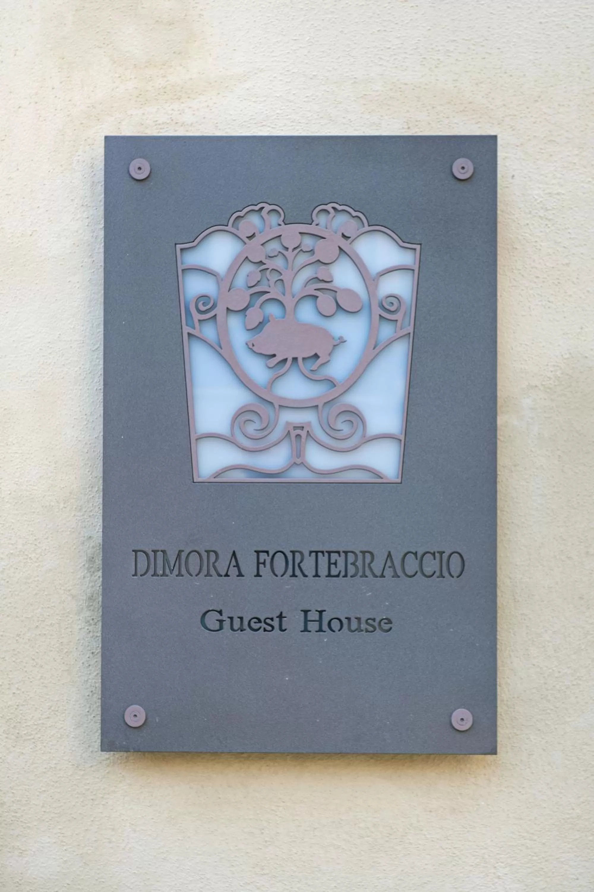 Property logo or sign in Dimora Fortebraccio