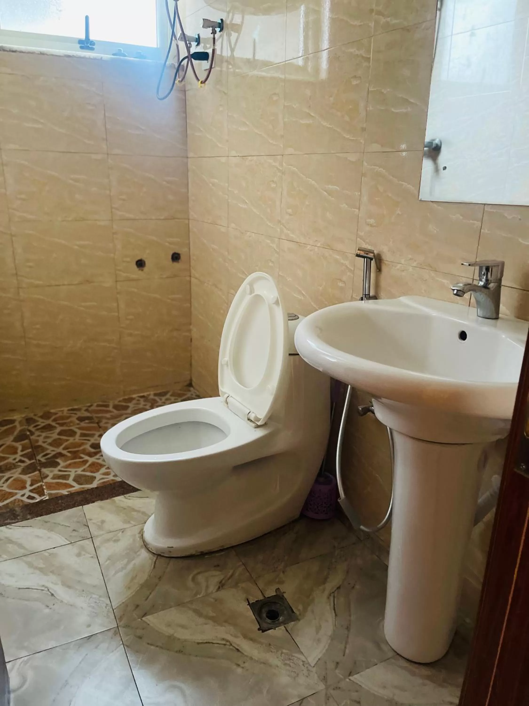 Bathroom in Goza Guest House