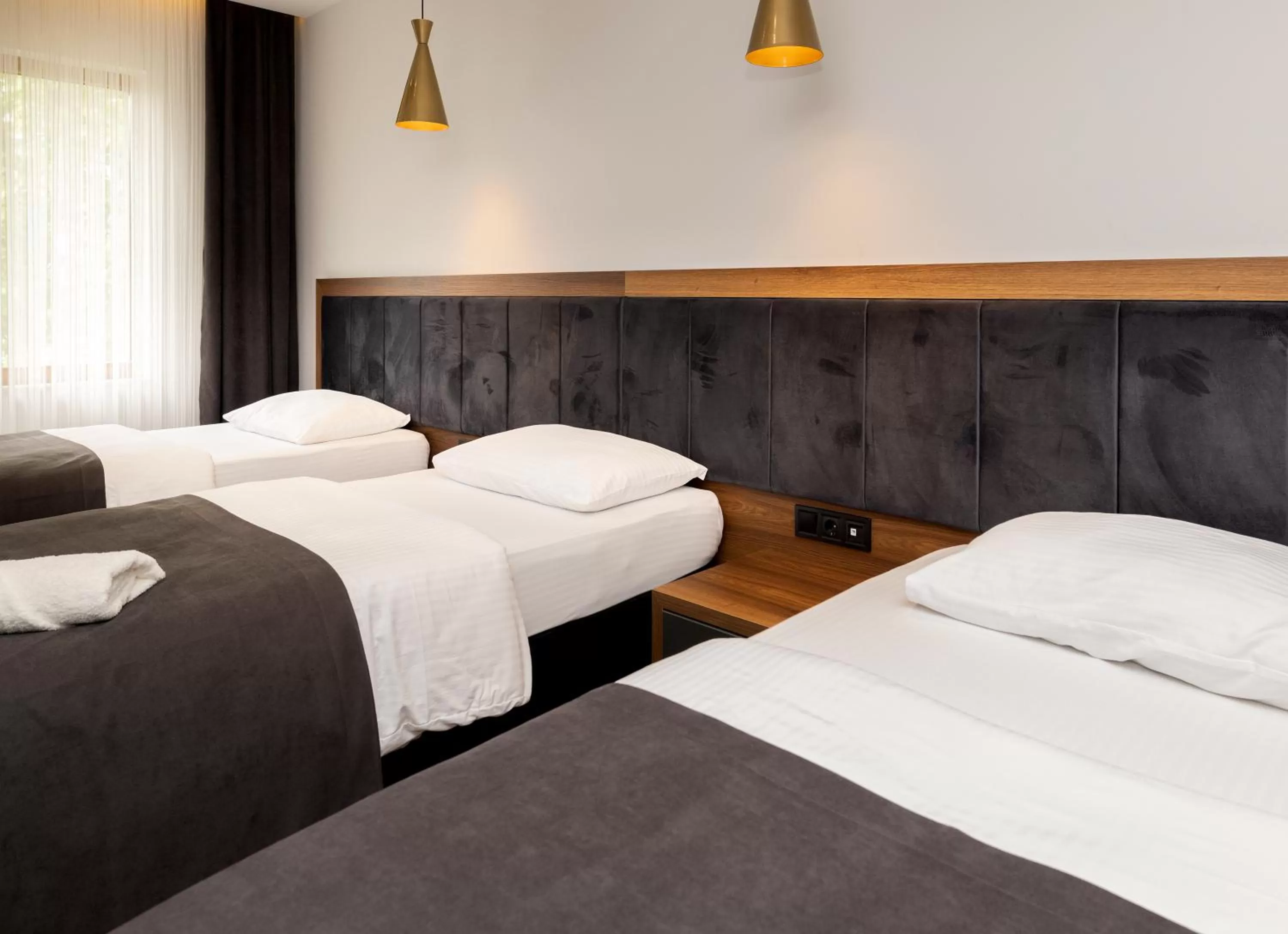 Bed in Türkler Suite Hotel